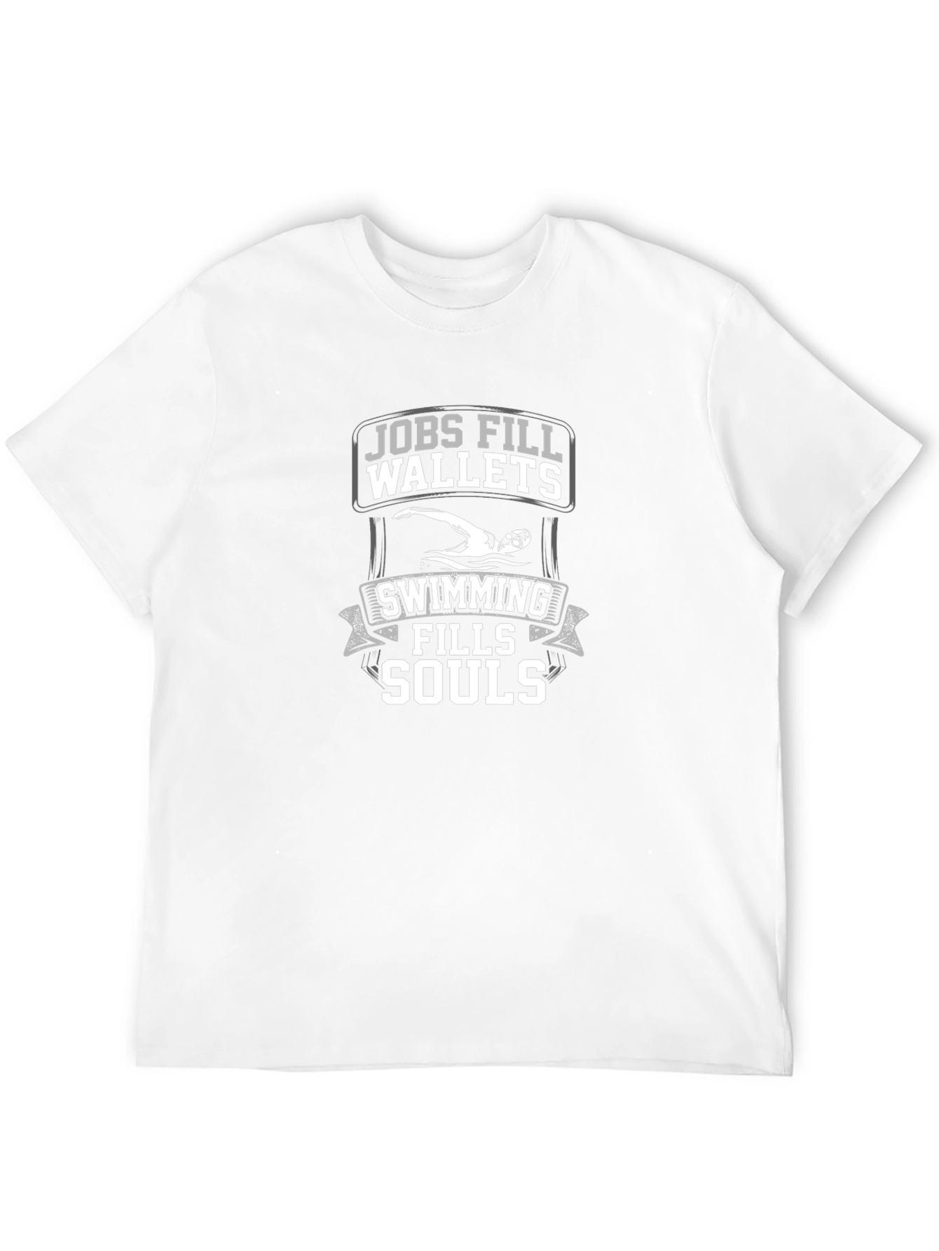 Swimming Fills Souls T-Shirt