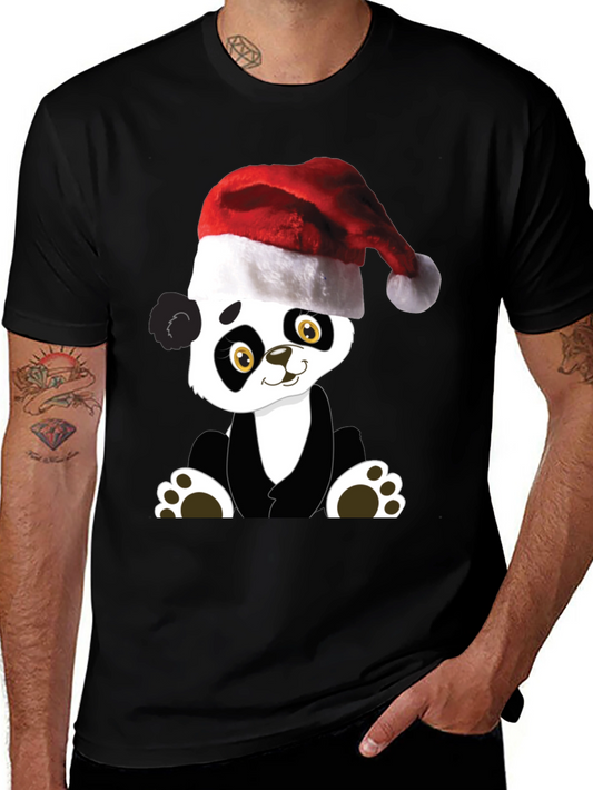 Cute Christmas Panda T-Shirt