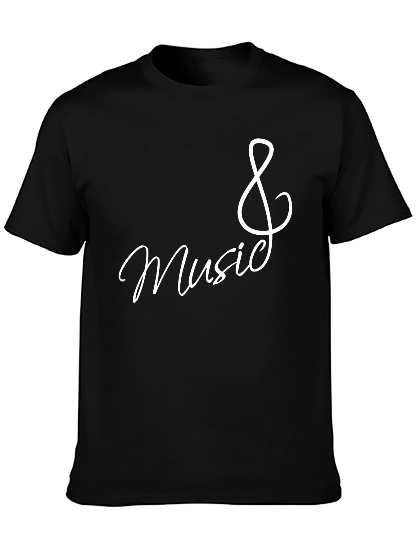 Music Lovers Black T-Shirt