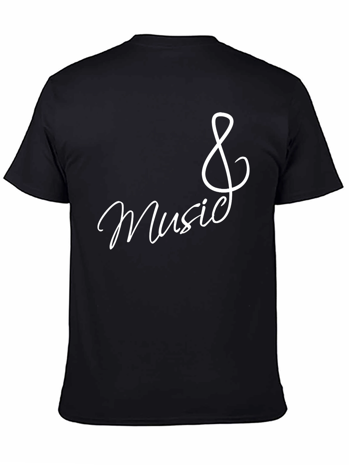 Music Lovers Black T-Shirt