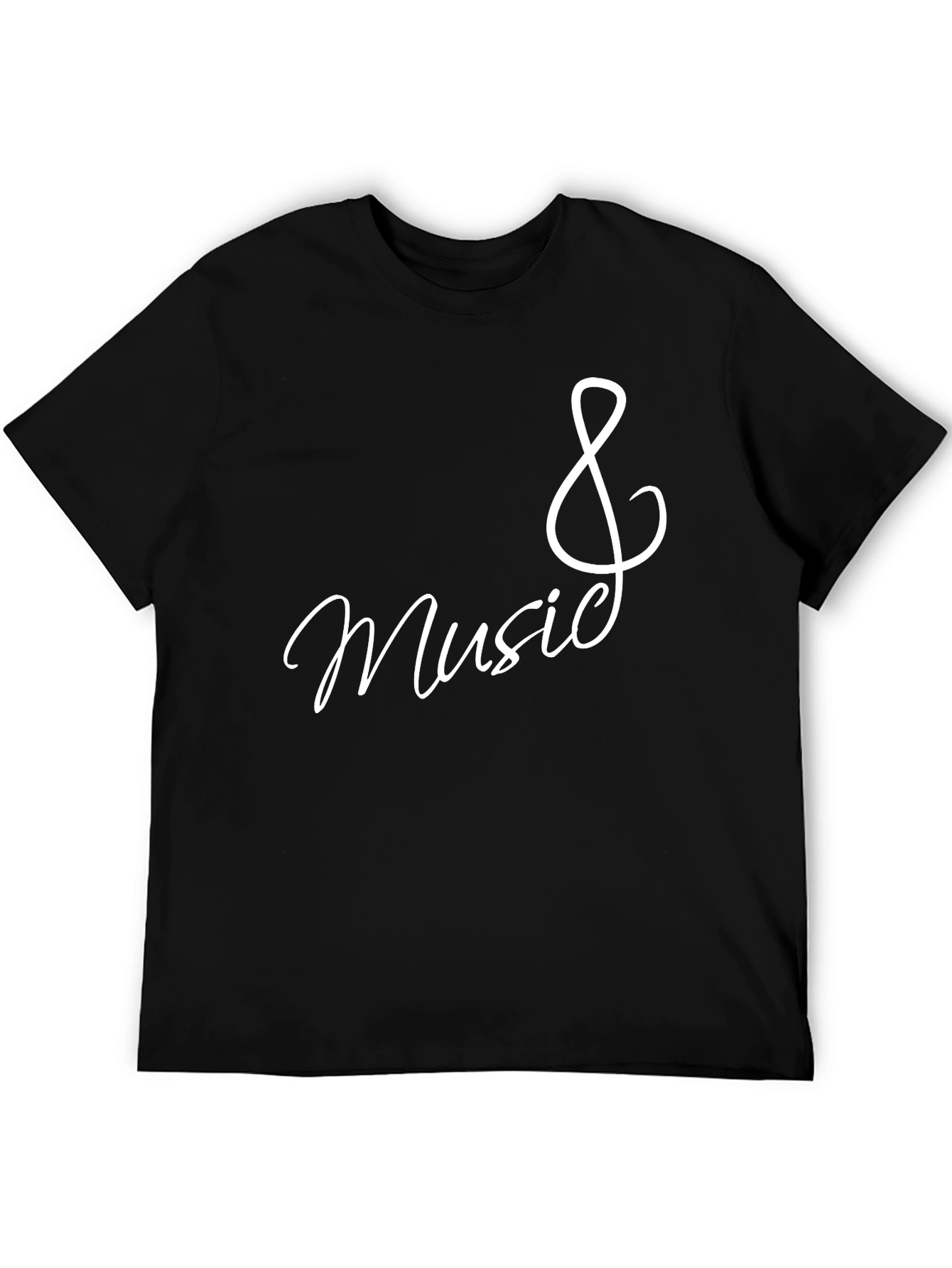 Music Lovers Black T-Shirt