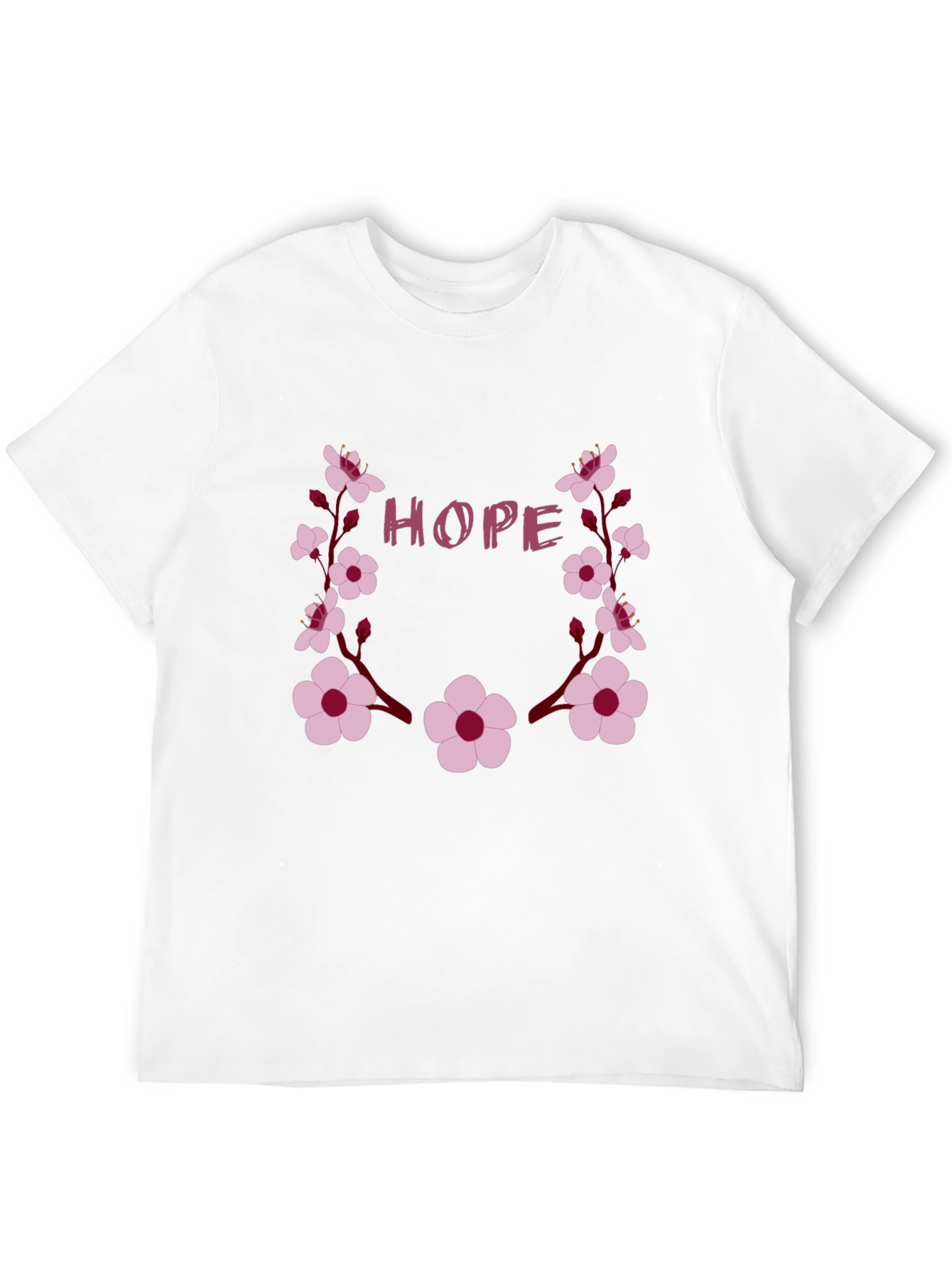 Hope Floral Graphic T-Shirt