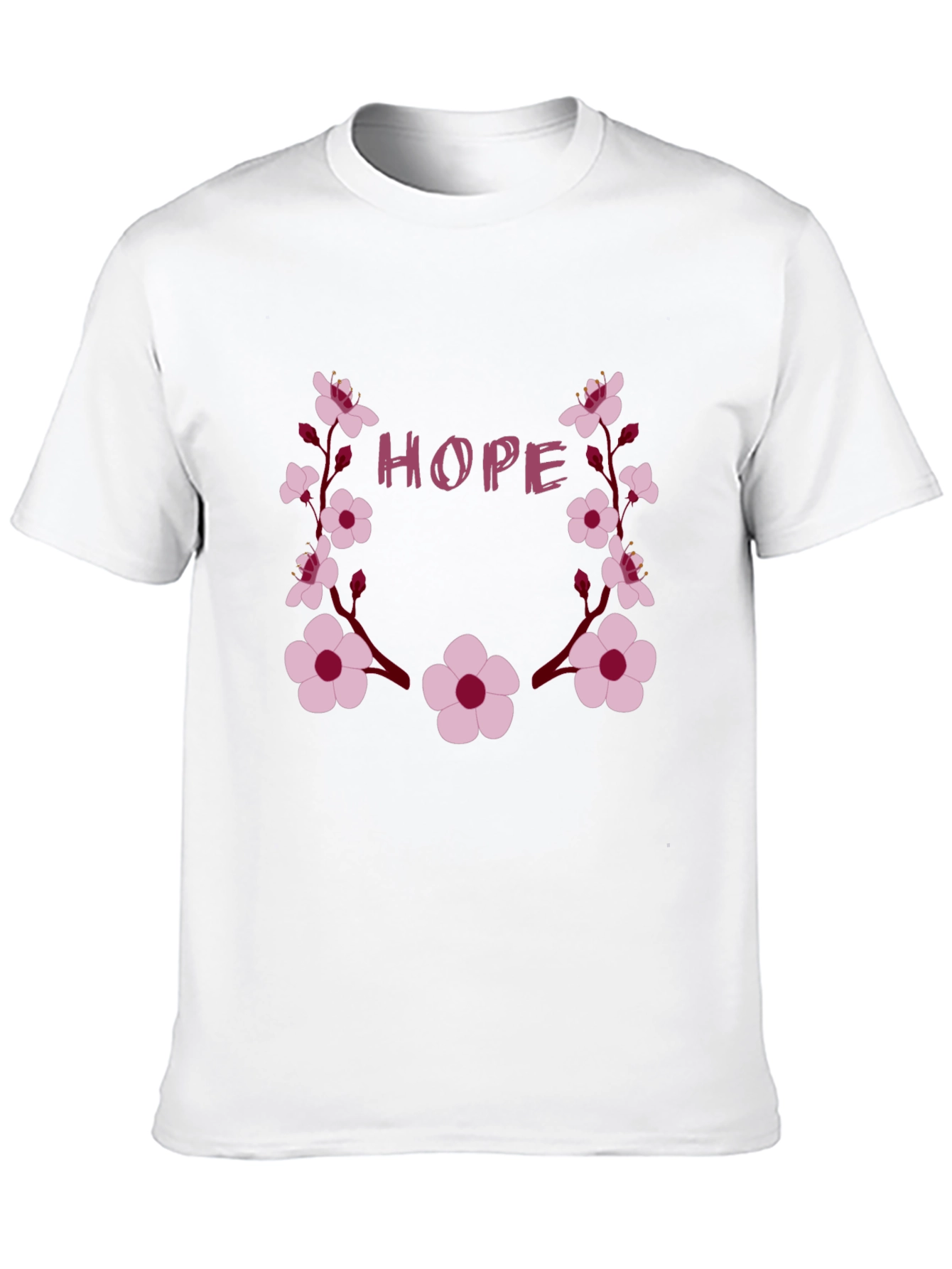 Hope Floral Graphic T-Shirt