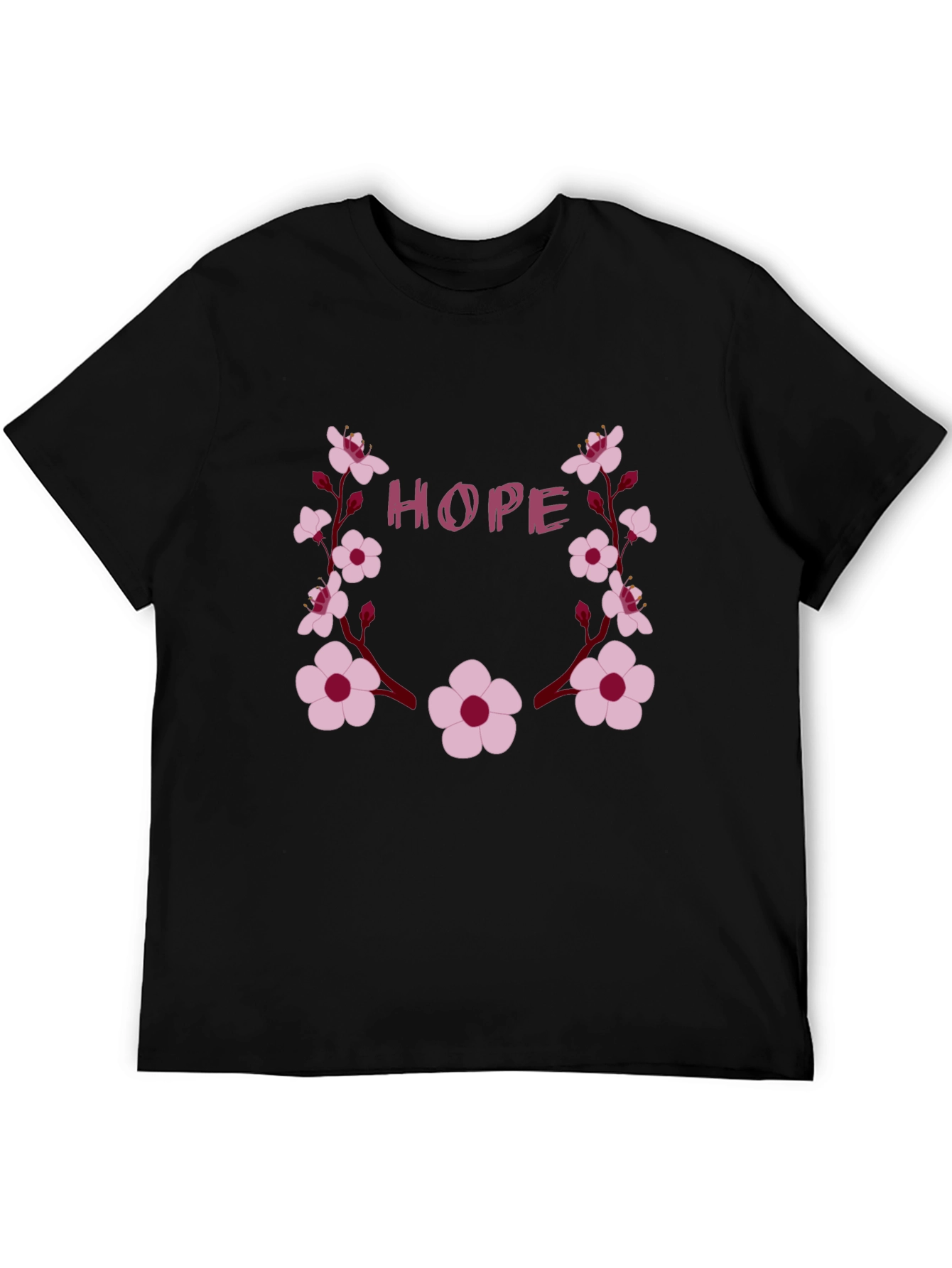 Hope Floral Graphic T-Shirt