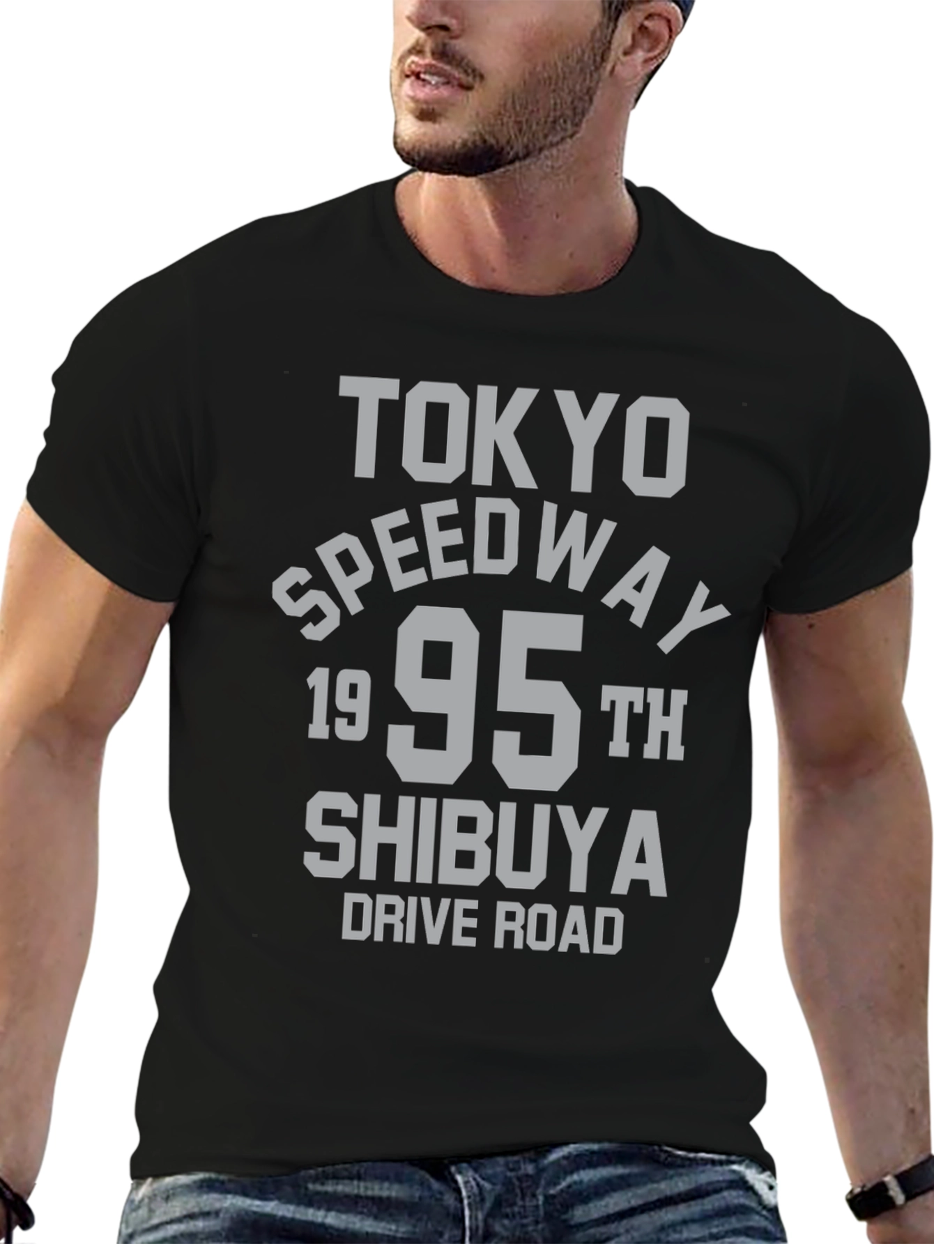 Tokyo Speedway T-Shirt - Shibuya Drive Road Graphic Tee