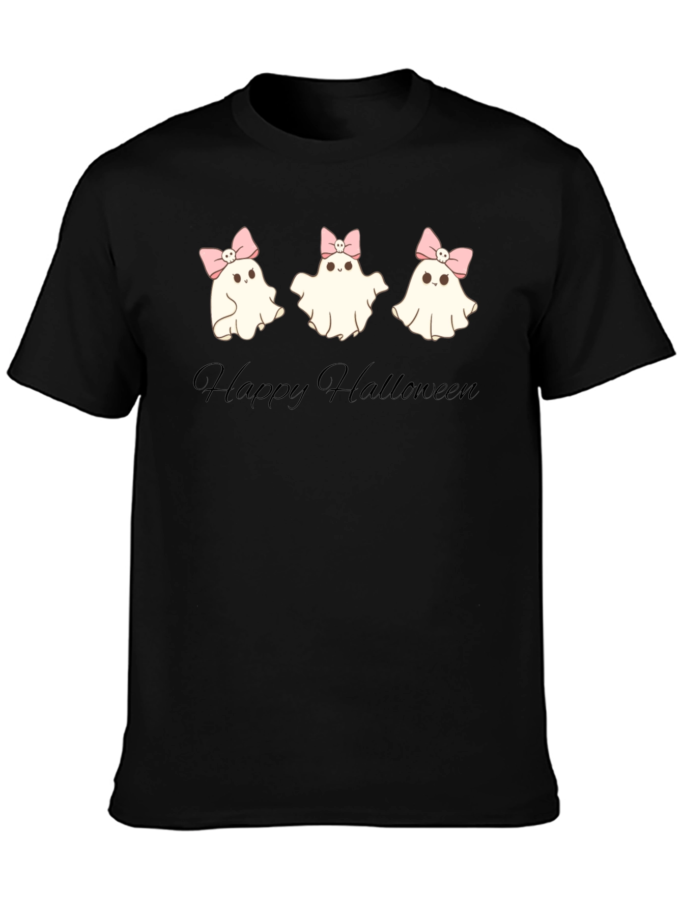Cute Halloween Ghost T-Shirt - Spooky Season Apparel