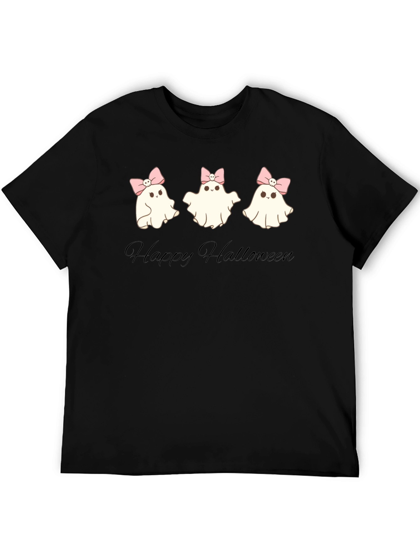 Cute Halloween Ghost T-Shirt - Spooky Season Apparel