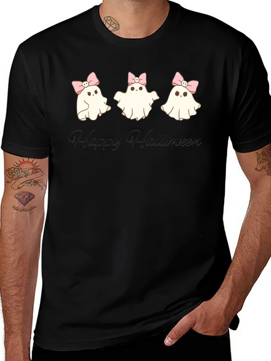 Cute Halloween Ghost T-Shirt - Spooky Season Apparel