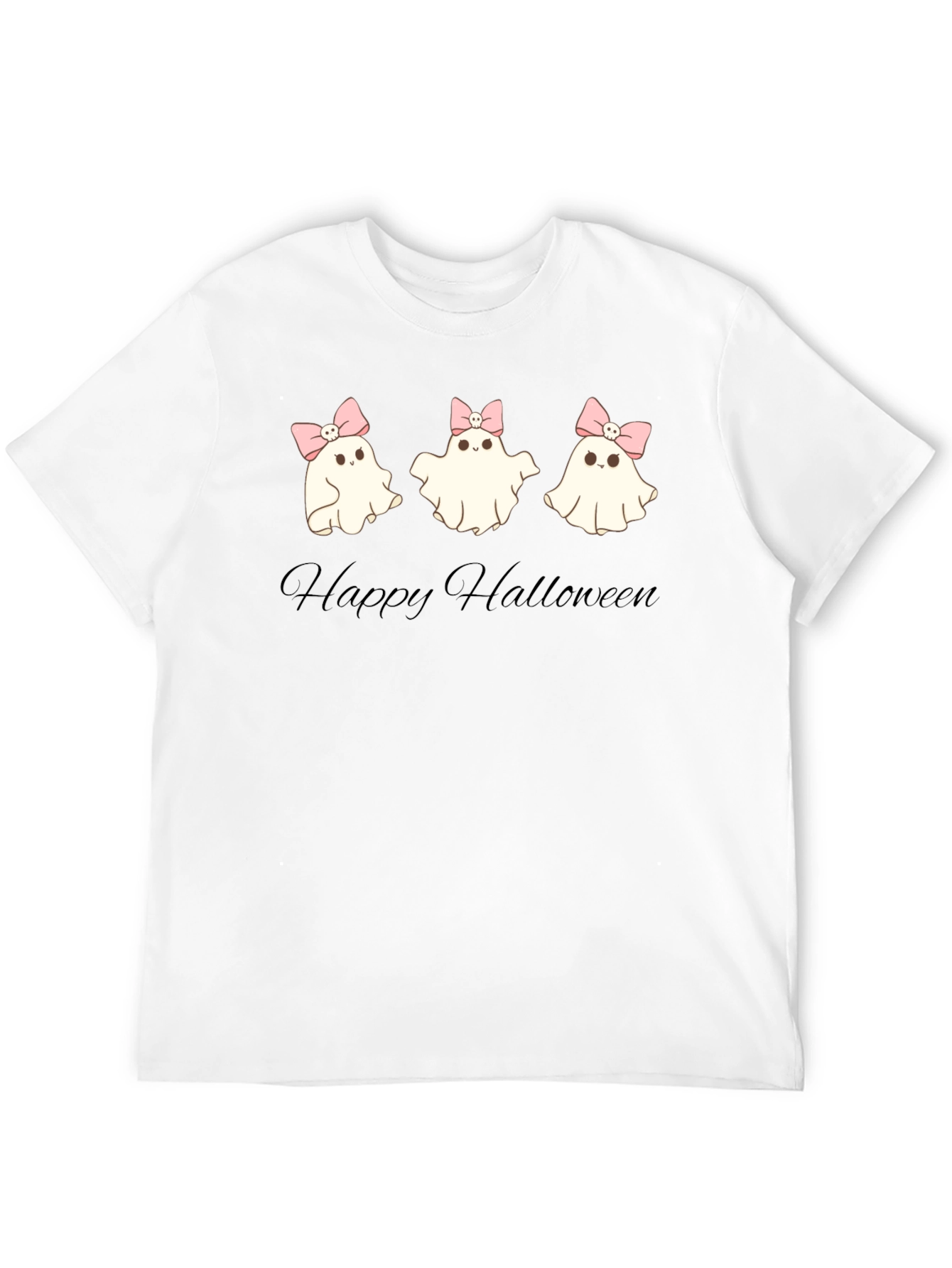 Cute Halloween Ghost T-Shirt - Spooky Season Apparel