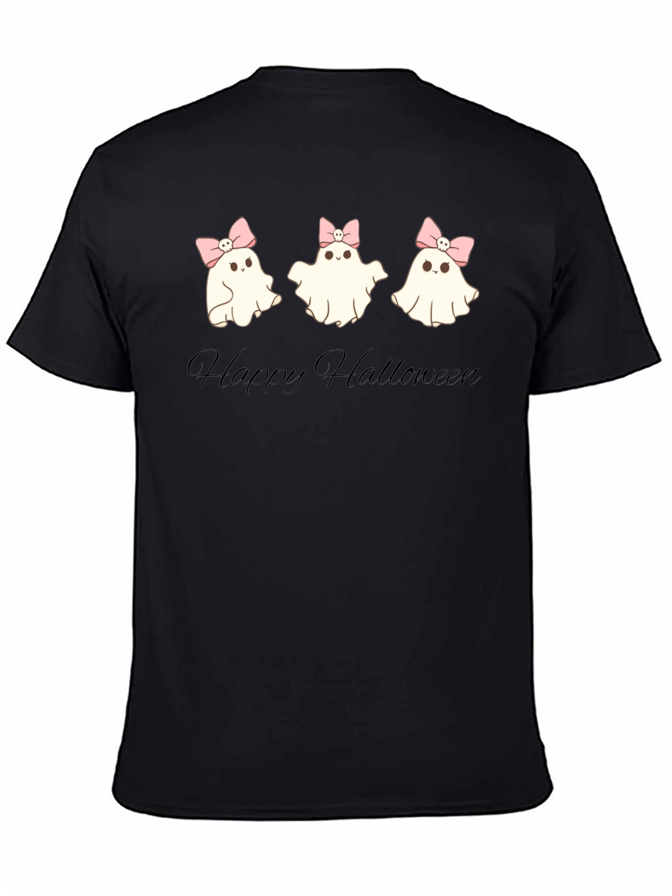 Cute Halloween Ghost T-Shirt - Spooky Season Apparel
