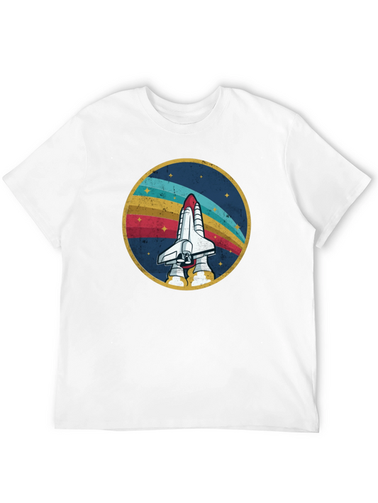 Retro Space Shuttle Graphic Tee
