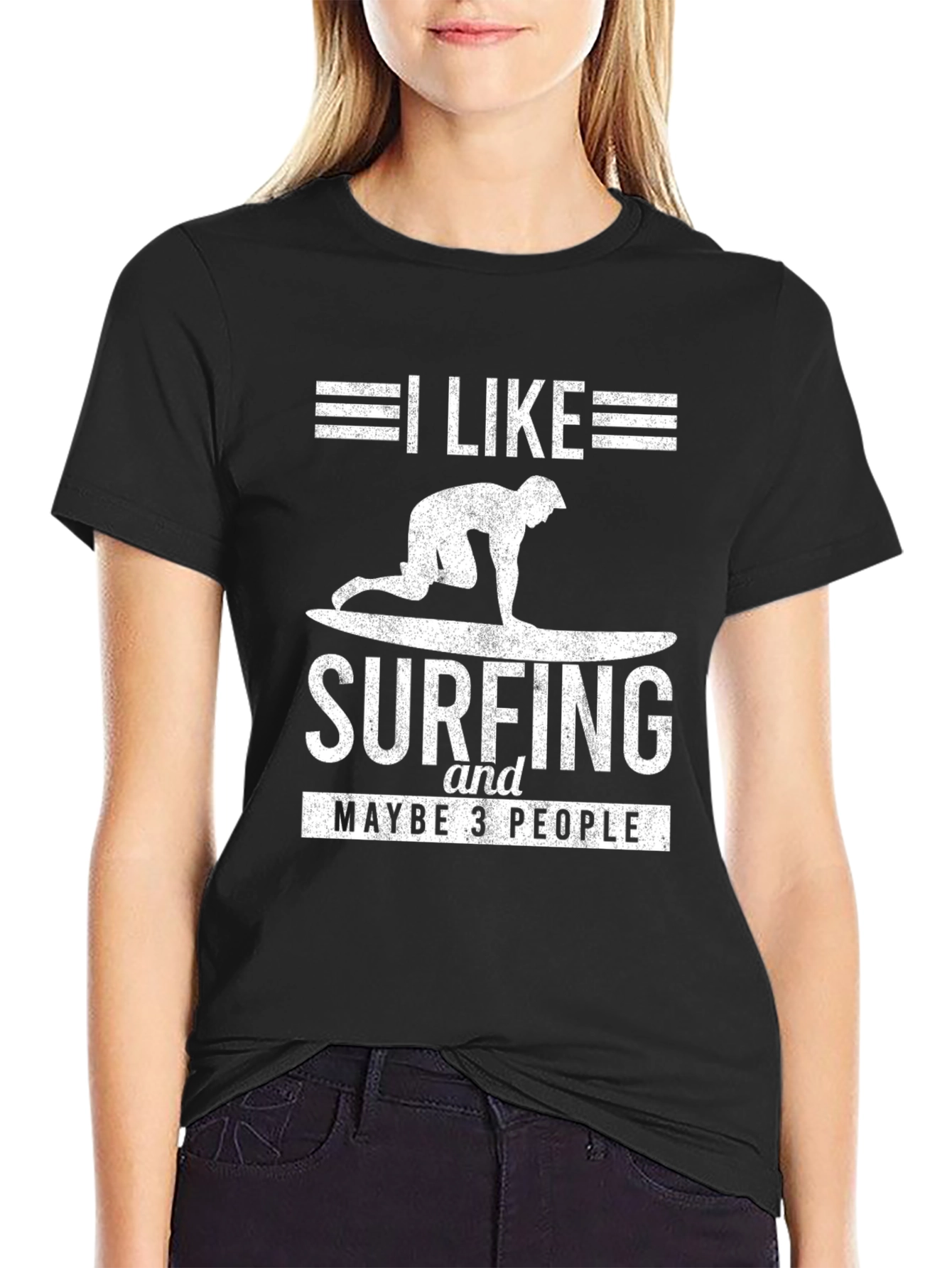 I Like Surfing T-Shirt - Unique Graphic Tee
