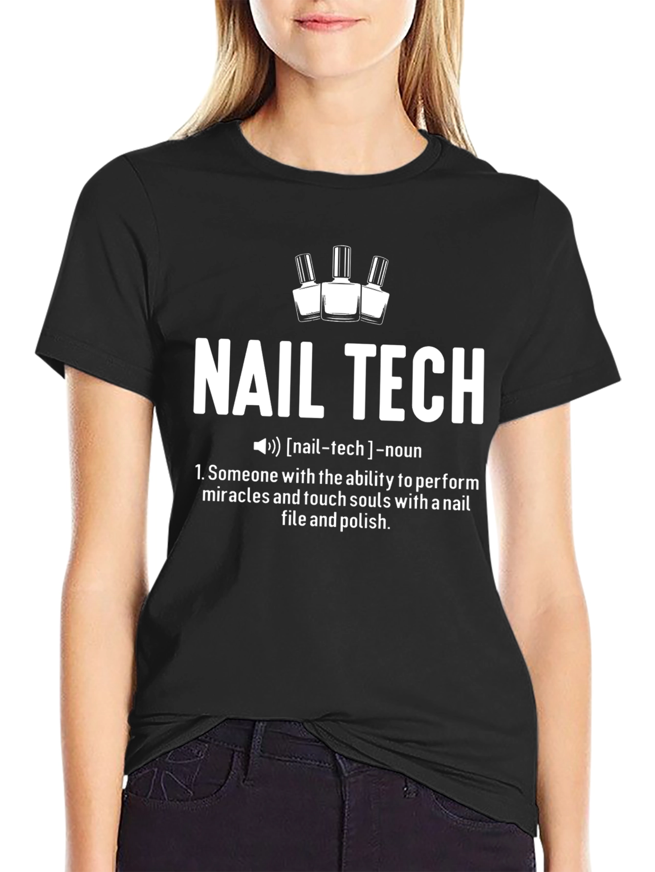 Nail Tech Definition Graphic Tee