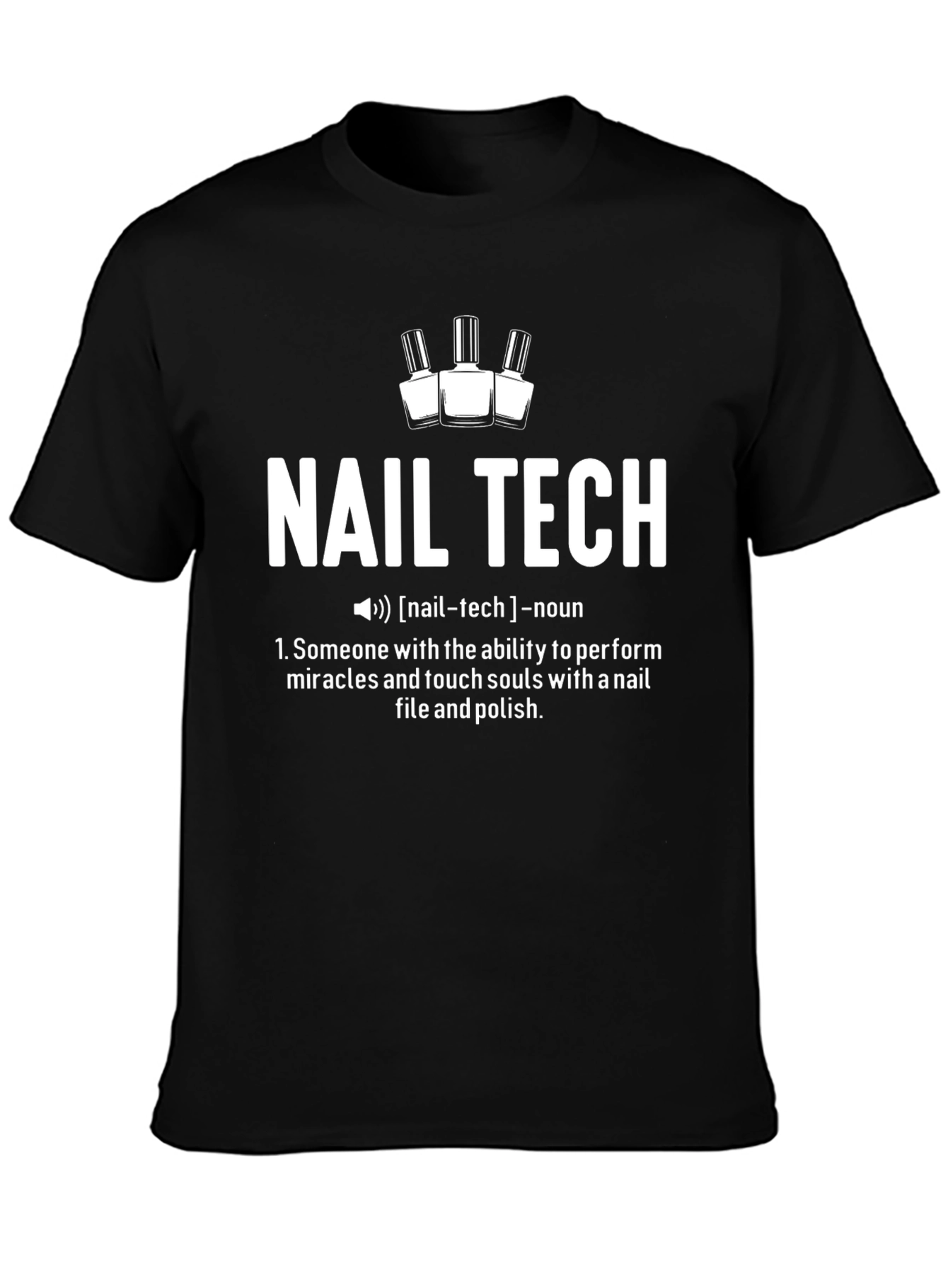 Nail Tech Definition Graphic Tee