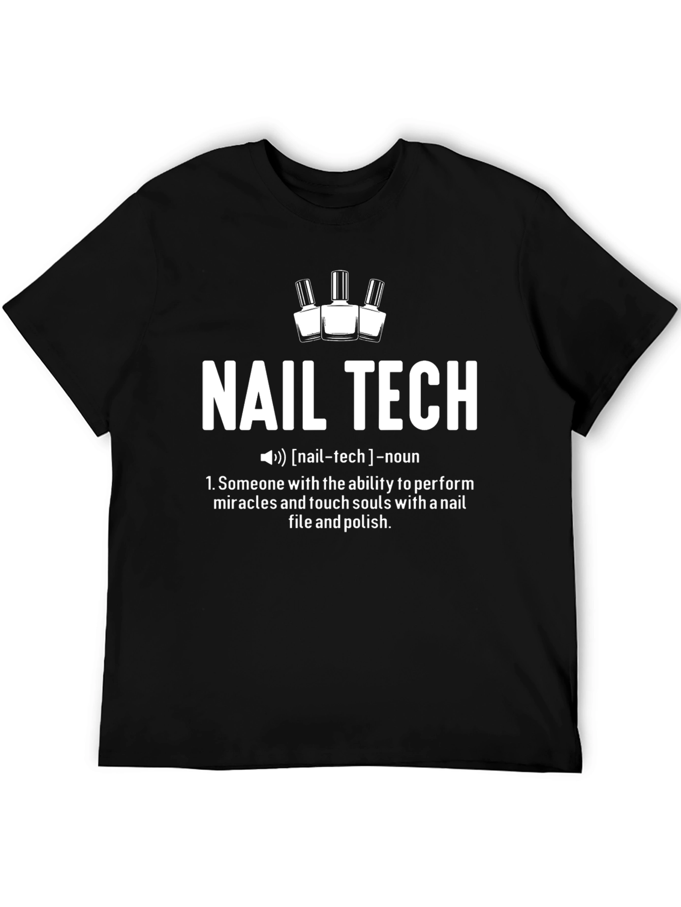 Nail Tech Definition Graphic Tee
