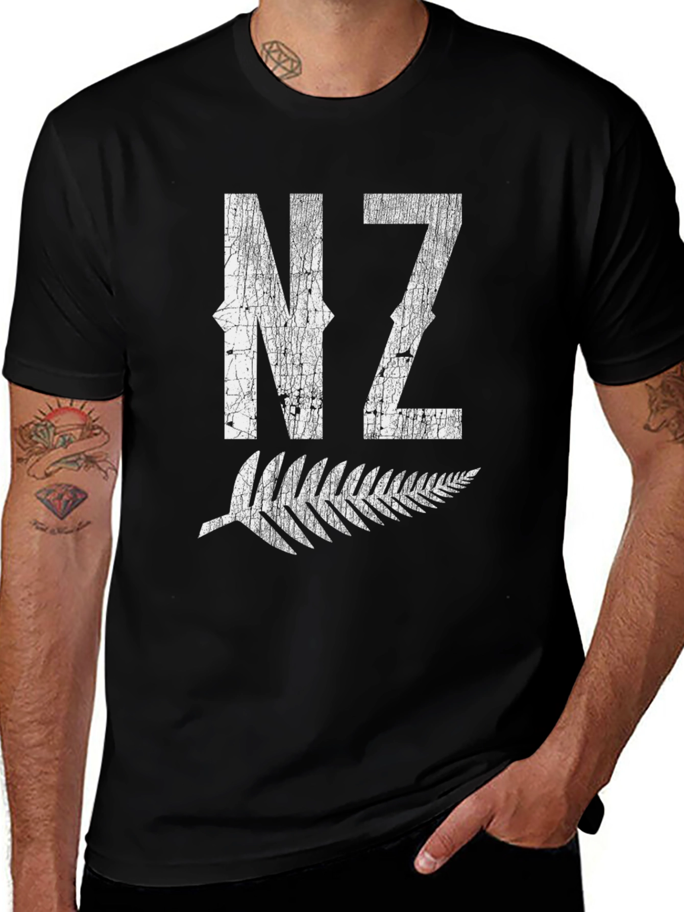 NZ Fern Tee - New Zealand Pride