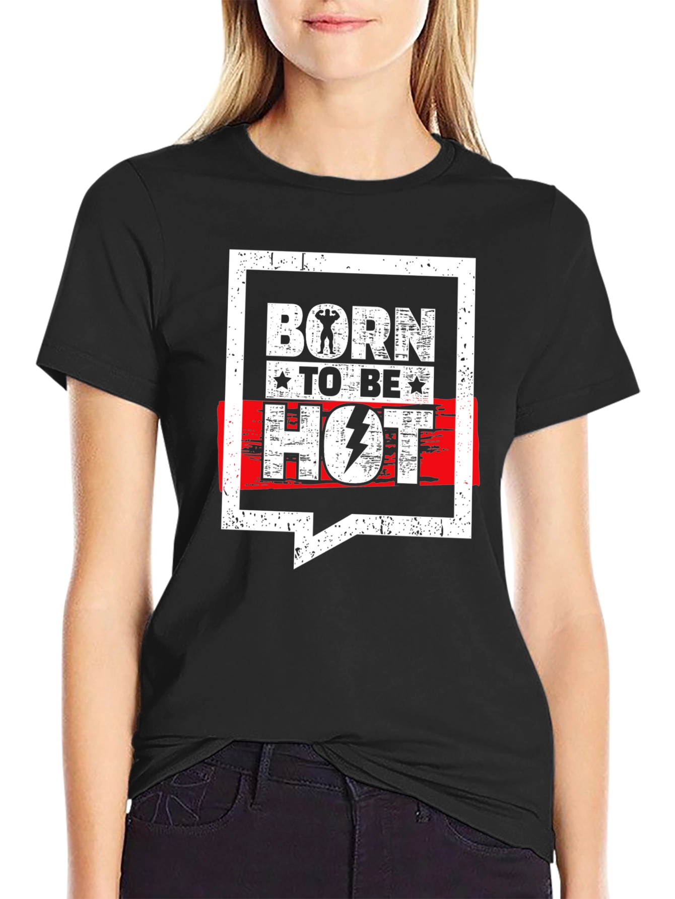 Born to Be Hot Graphic T-Shirt