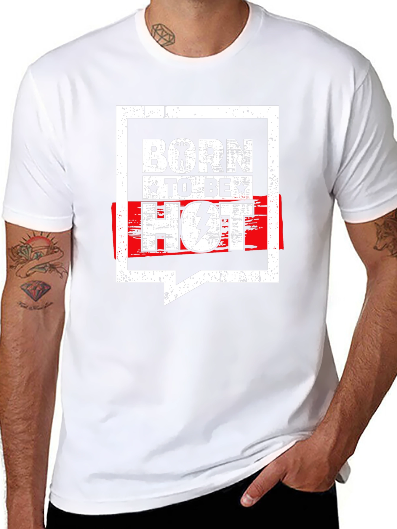 Born to Be Hot Graphic T-Shirt