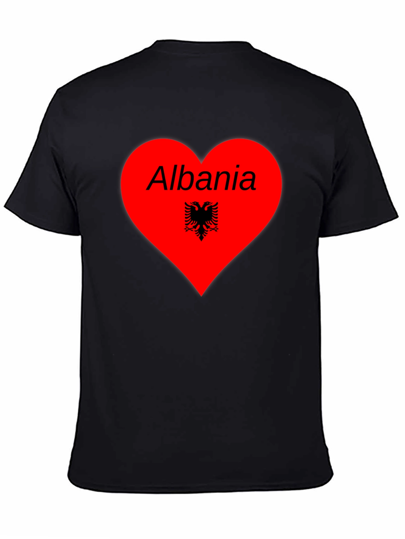 Albania Heart T-Shirt - Show Your Love!