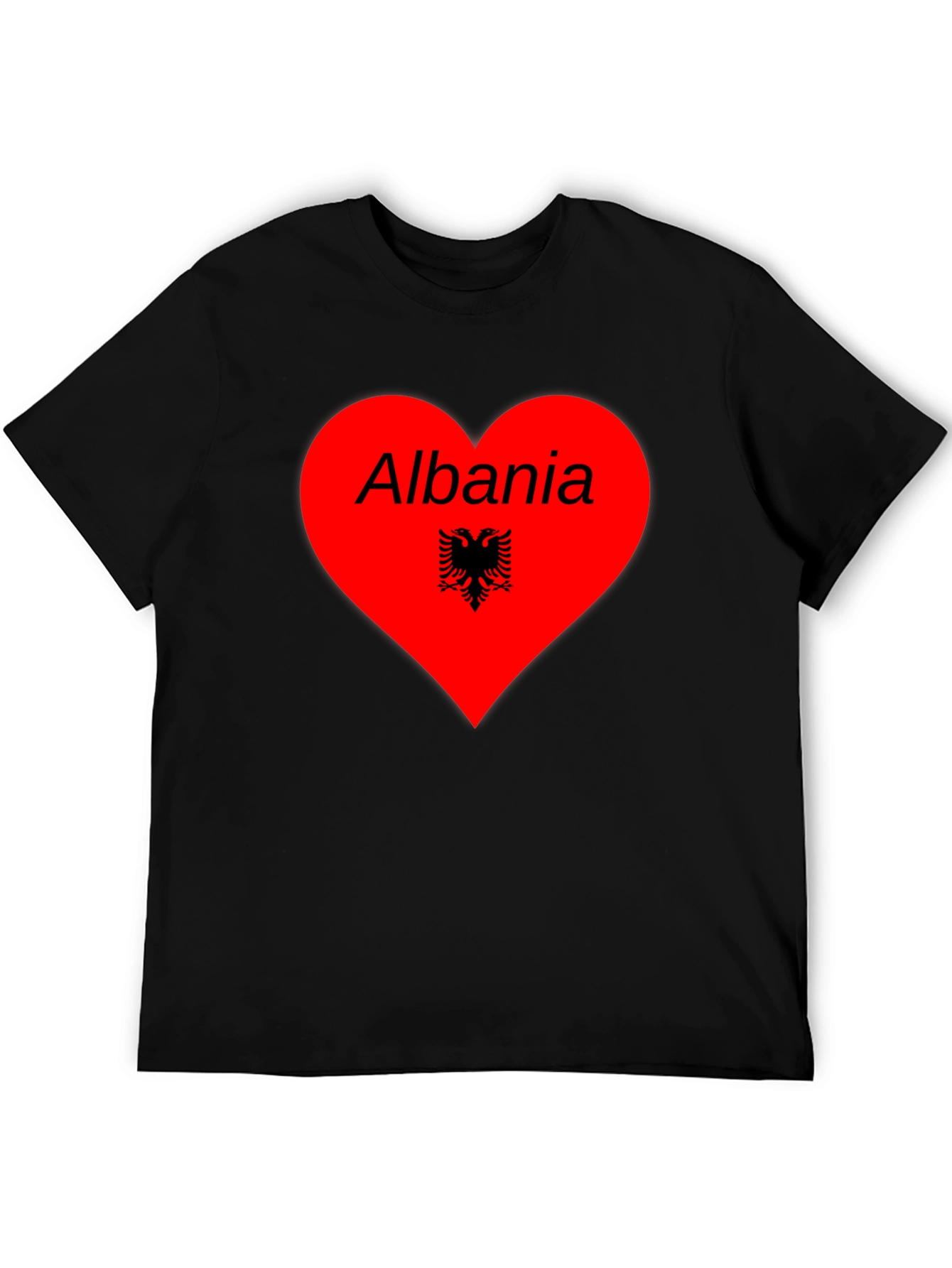 Albania Heart T-Shirt - Show Your Love!