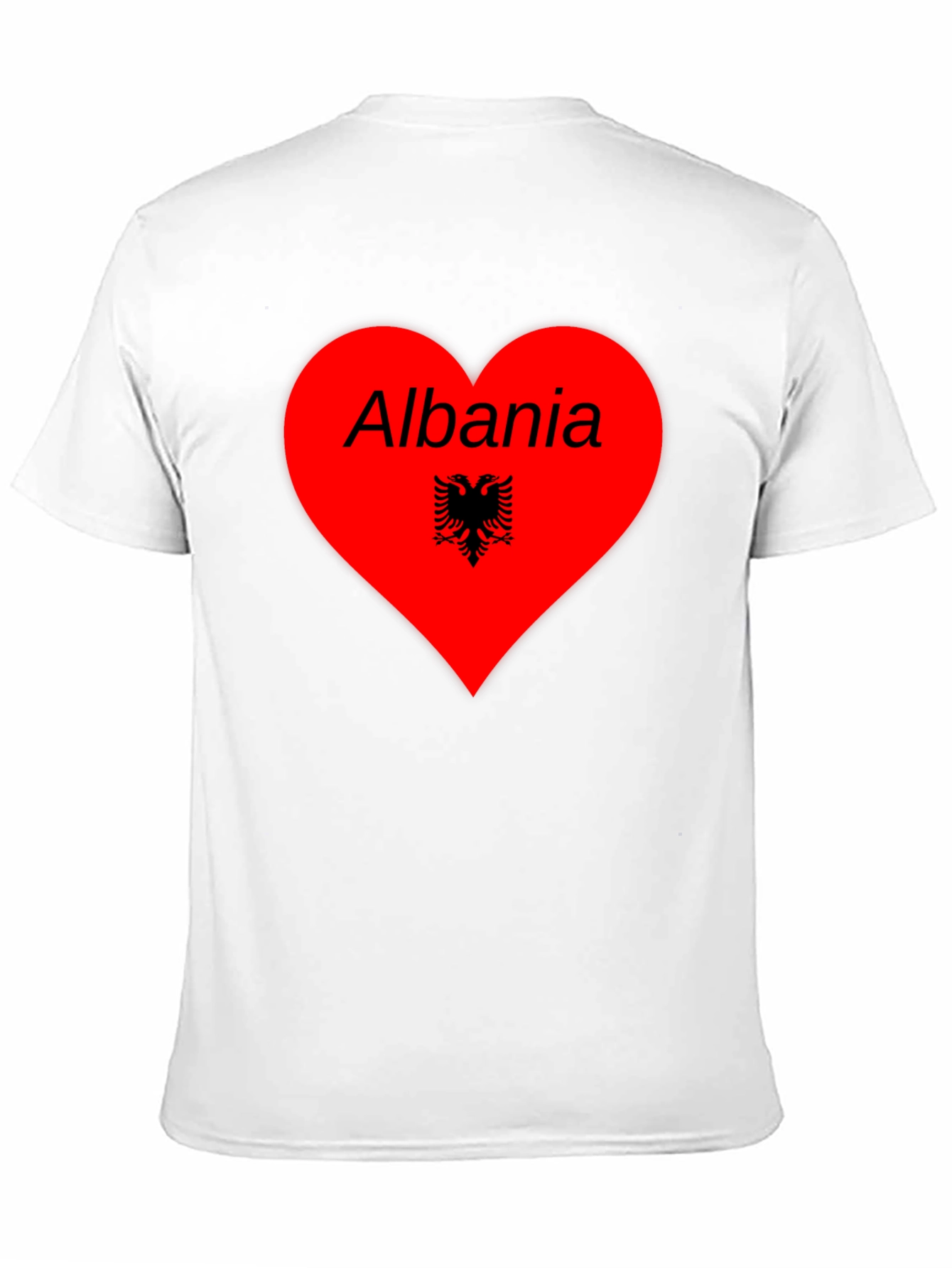 Albania Heart T-Shirt - Show Your Love!