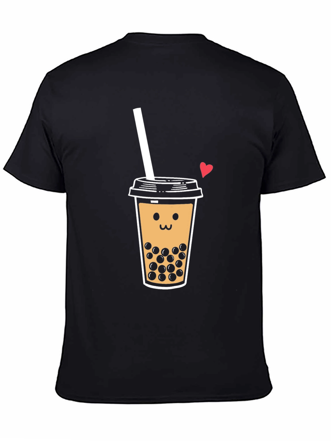 Boba Tea Graphic T-Shirt - Cute Bubble Tea Design