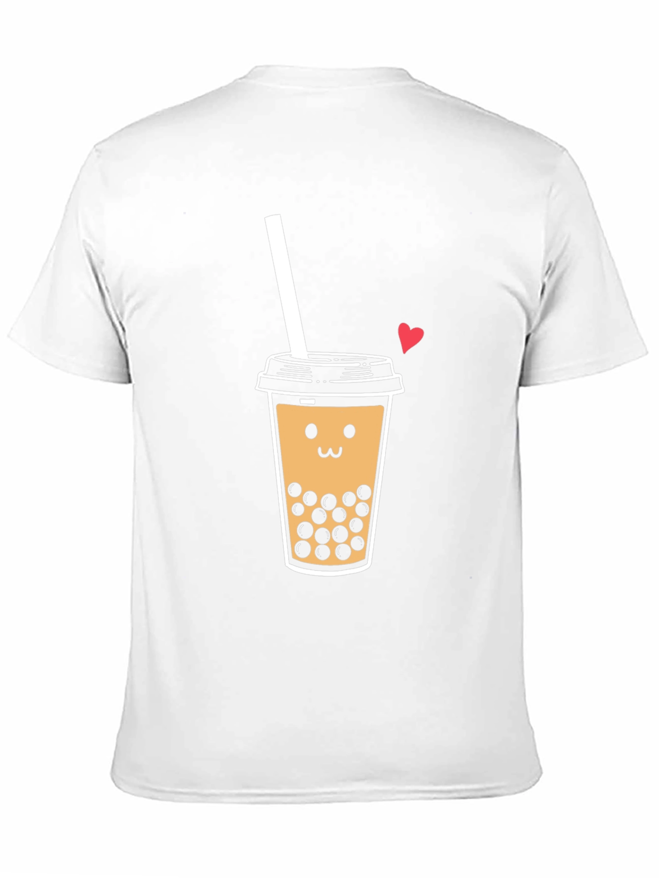 Boba Tea Graphic T-Shirt - Cute Bubble Tea Design
