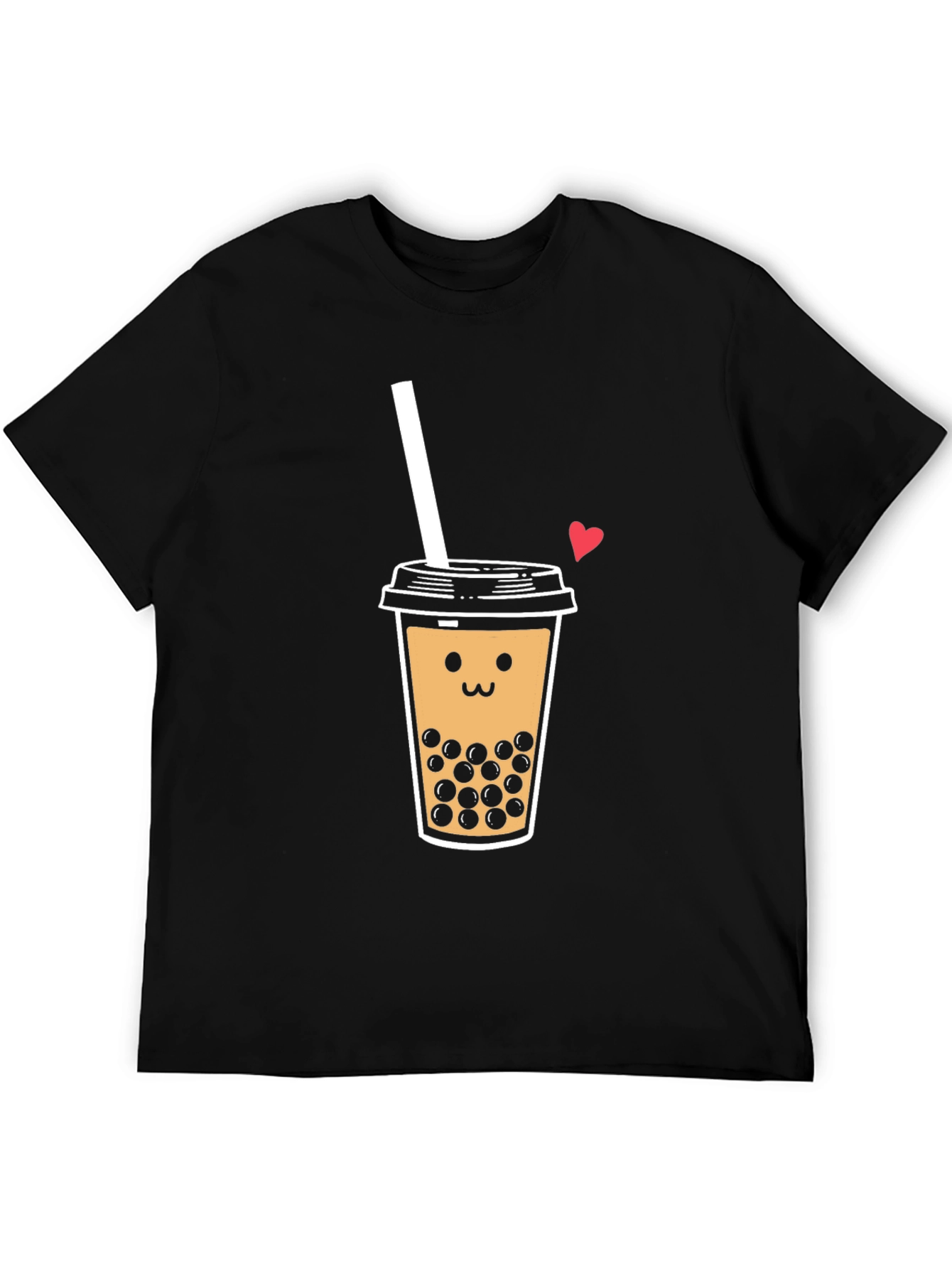 Boba Tea Graphic T-Shirt - Cute Bubble Tea Design