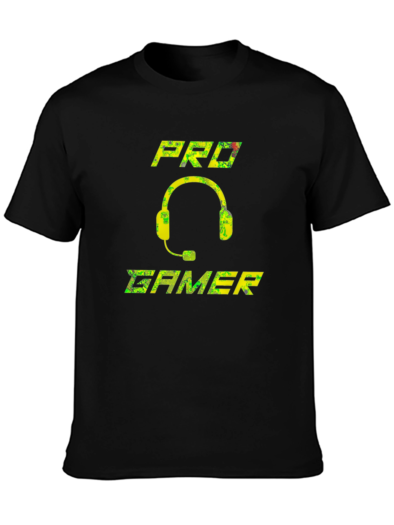 Pro Gamer T-Shirt: Gaming Headset Design