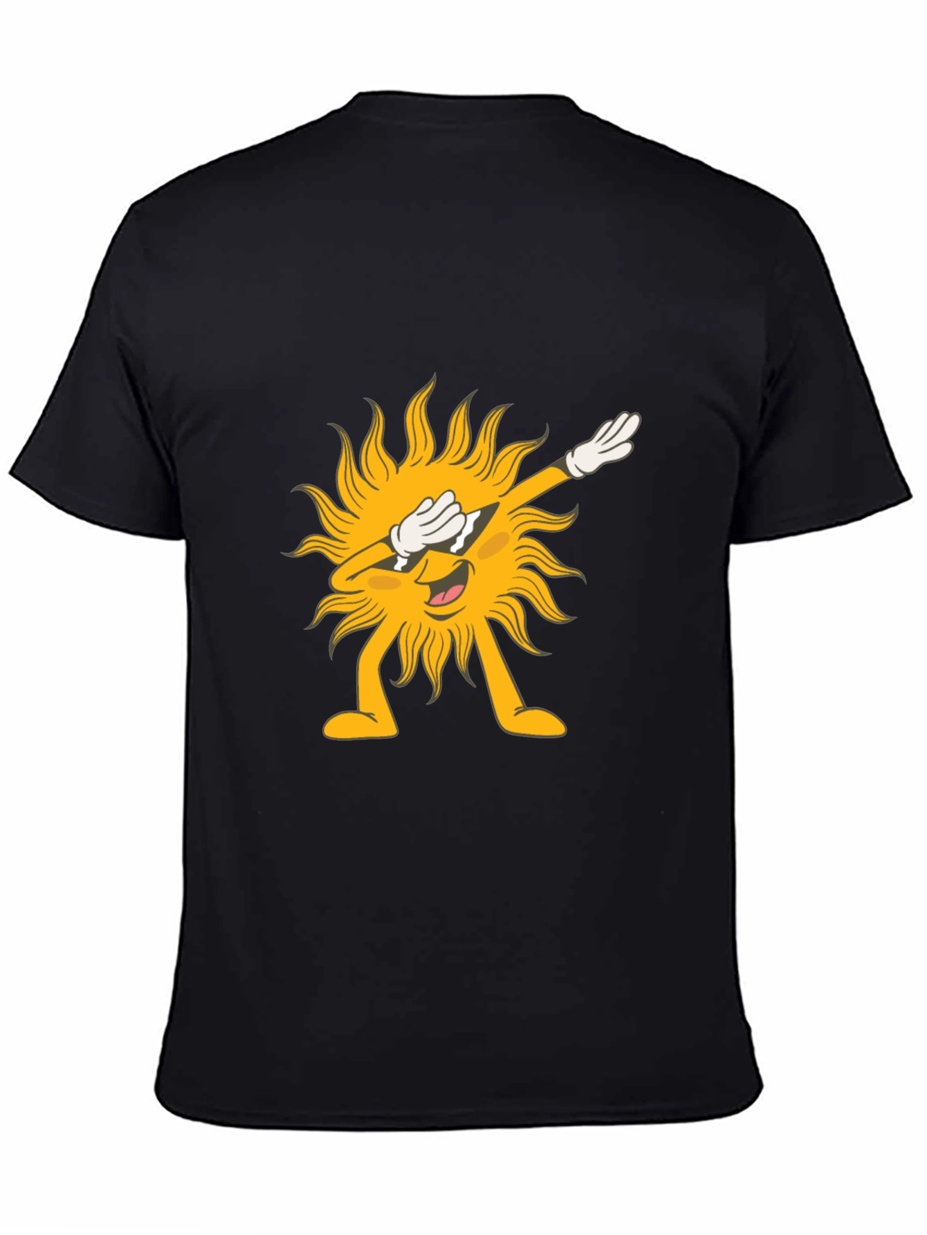 Dabbing Sun Graphic Tee - Fun & Unique!