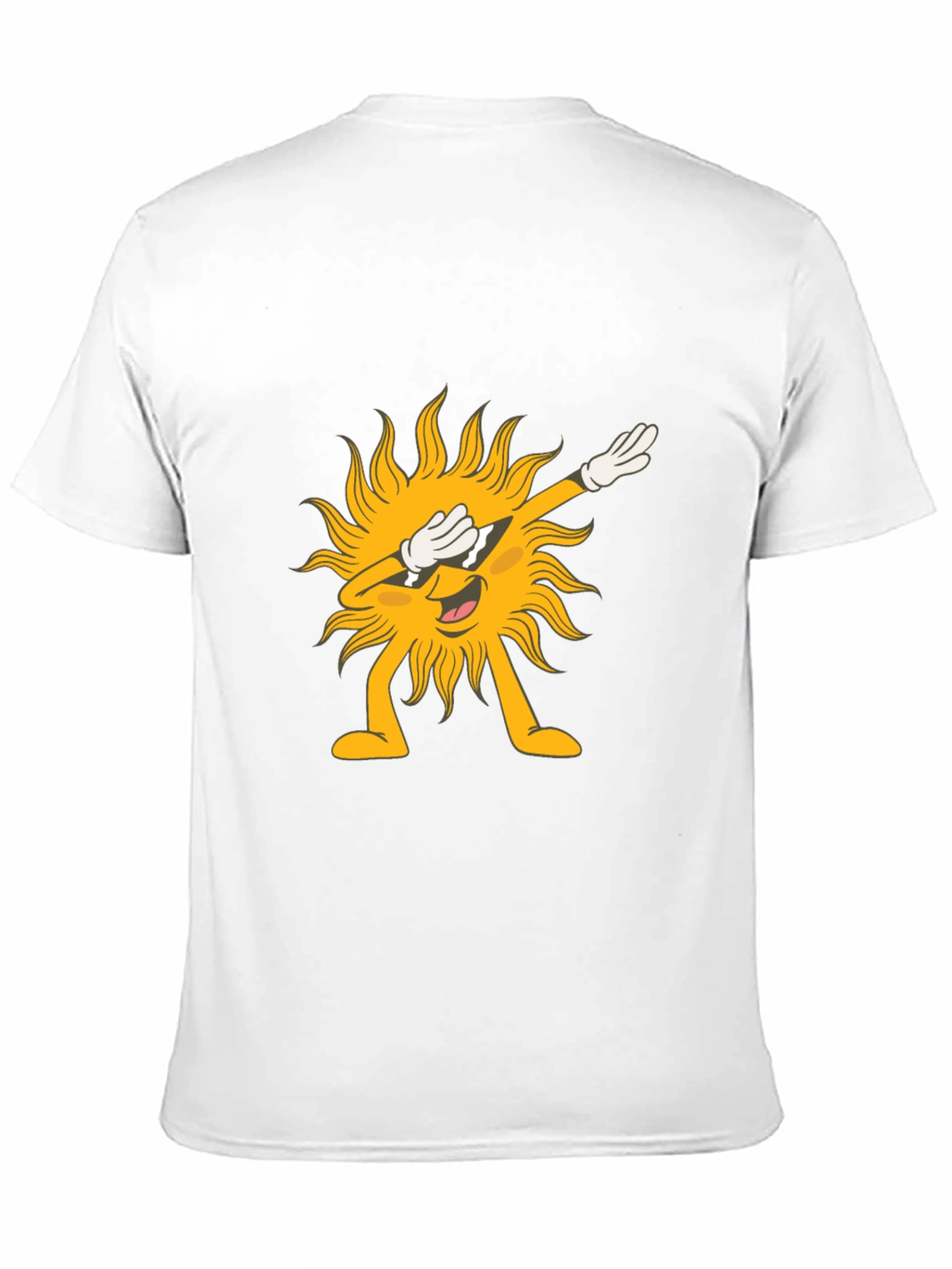 Dabbing Sun Graphic Tee - Fun & Unique!