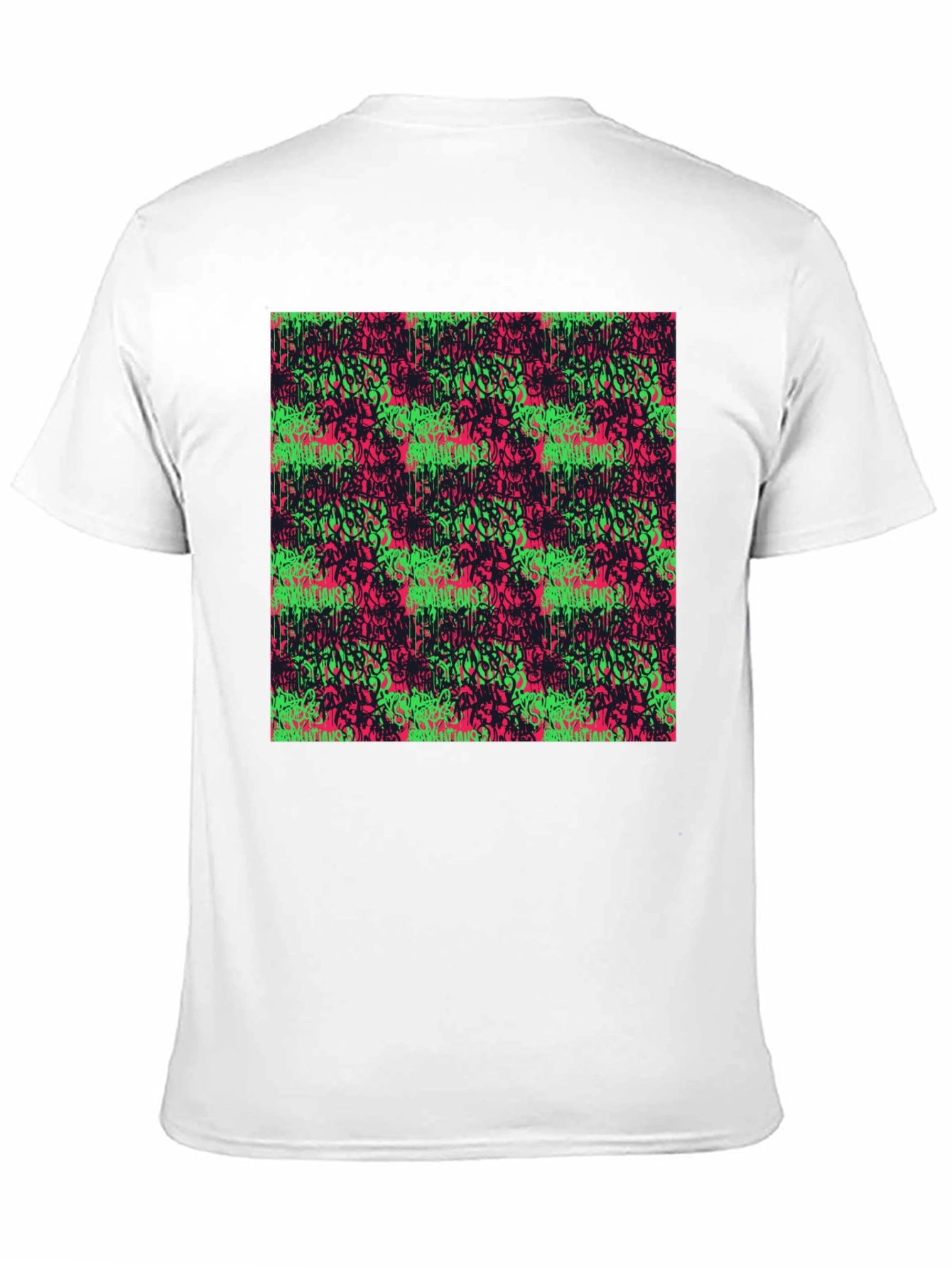 Graffiti Style Graphic Print T-Shirt