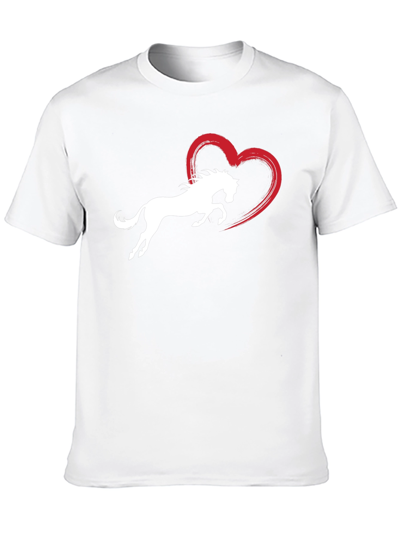 Horse Love Graphic Tee - Stylish Black T-Shirt