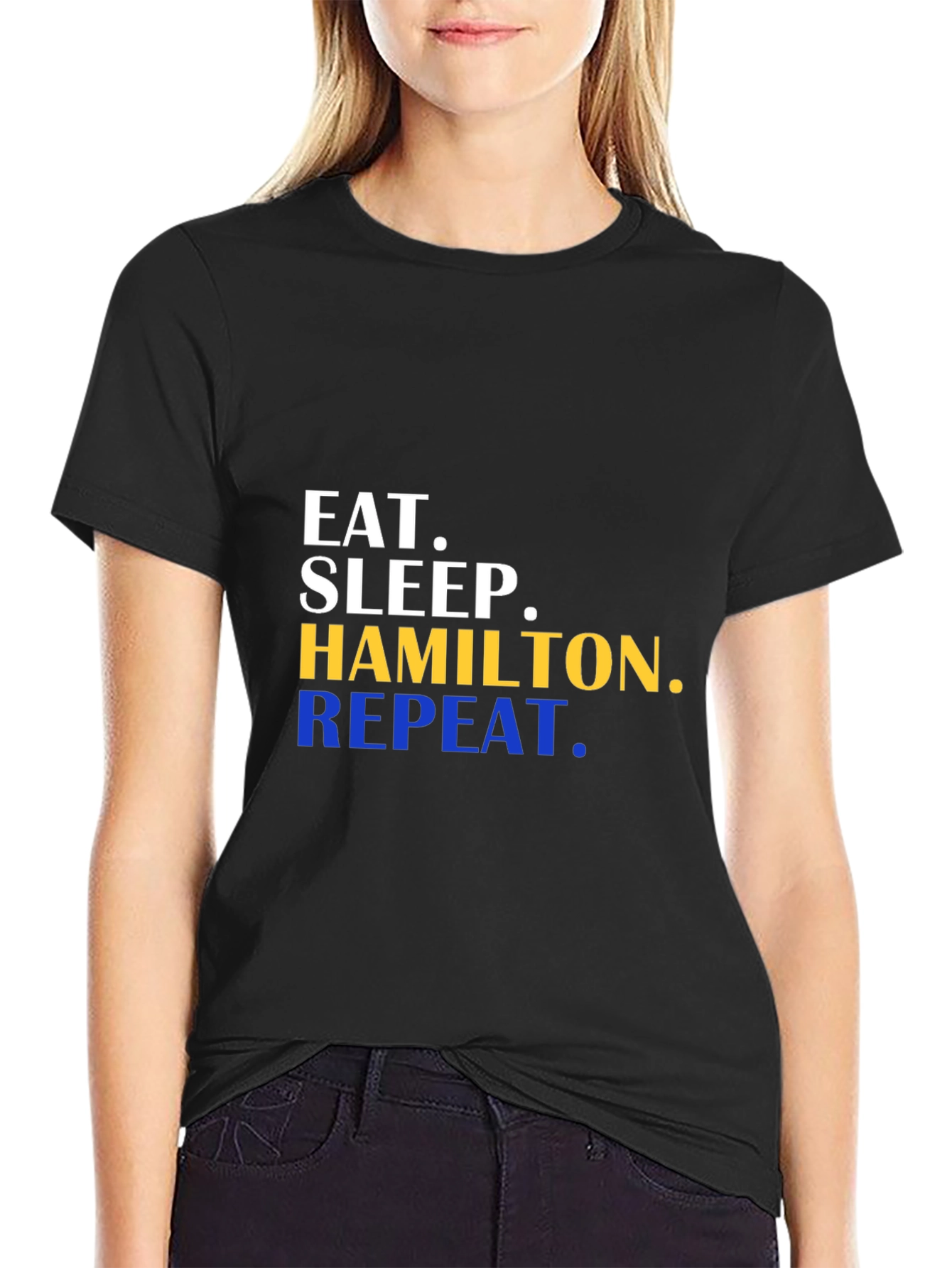 Eat Sleep Hamilton Repeat T-Shirt