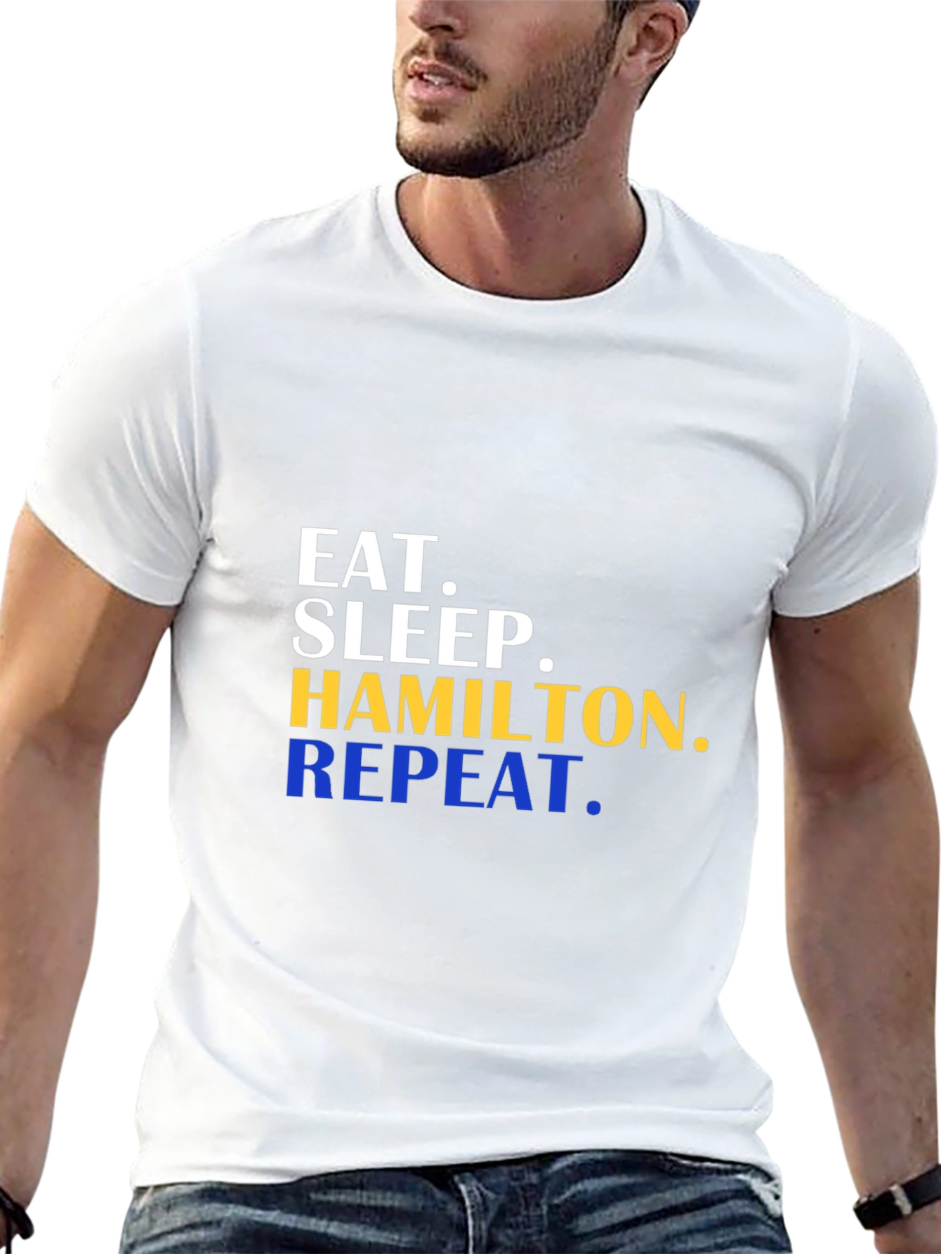 Eat Sleep Hamilton Repeat T-Shirt