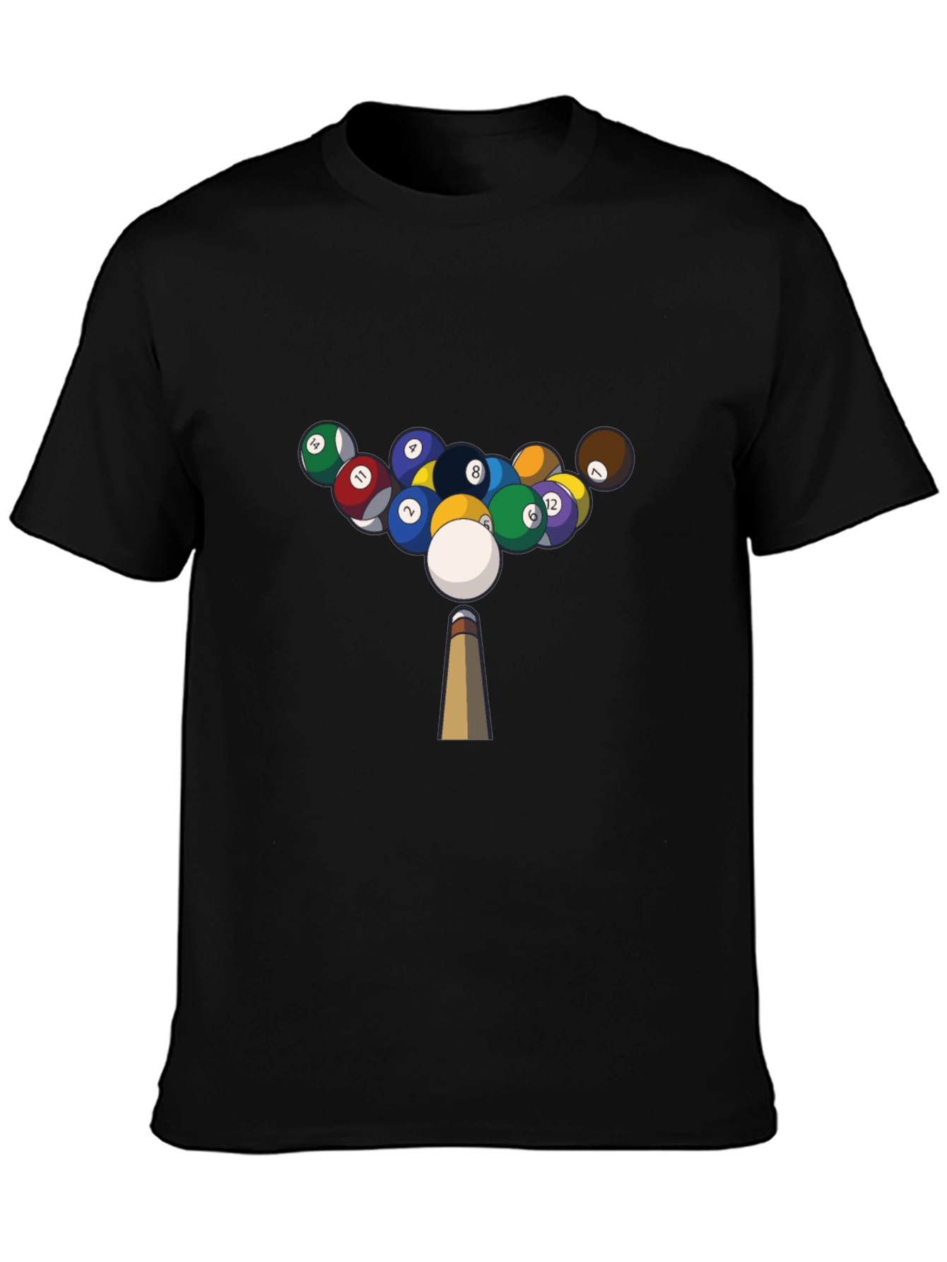 Billiards T-Shirt - Cool Pool Ball Design