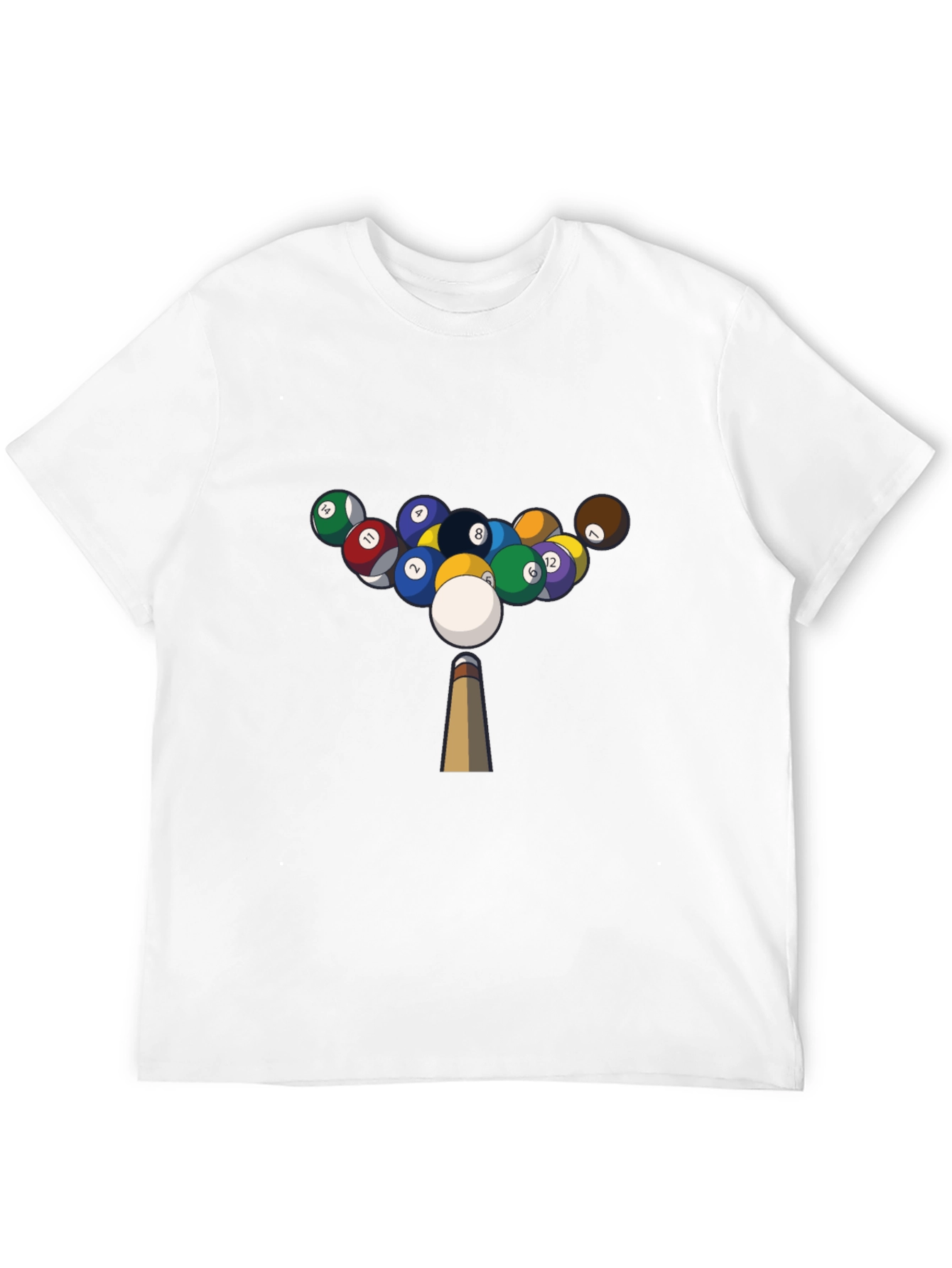 Billiards T-Shirt - Cool Pool Ball Design