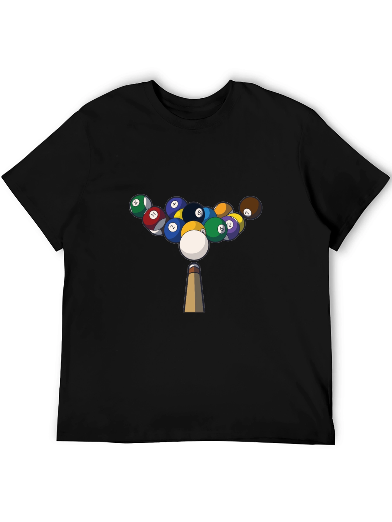 Billiards T-Shirt - Cool Pool Ball Design