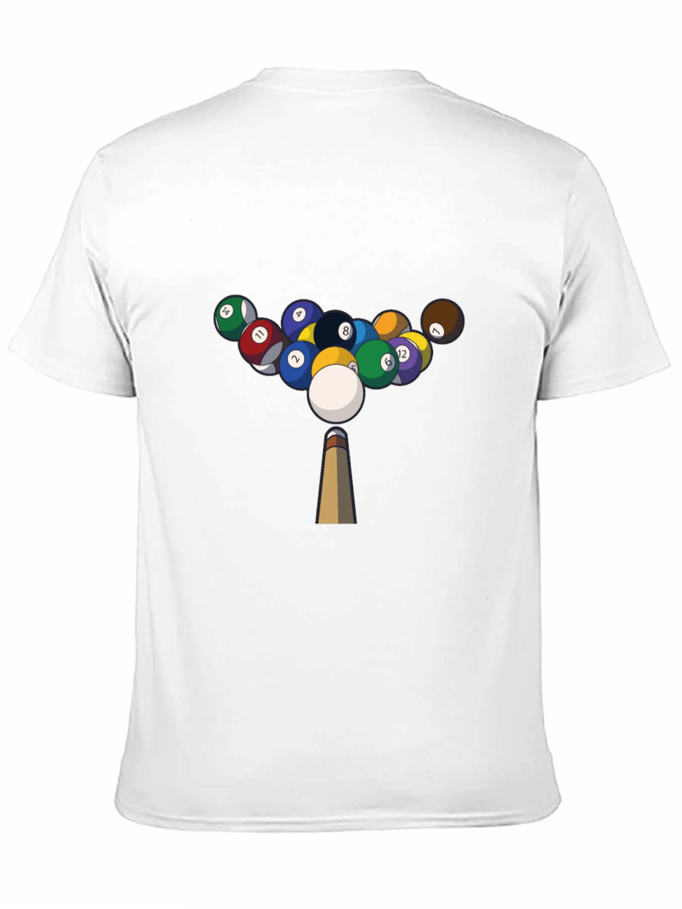 Billiards T-Shirt - Cool Pool Ball Design