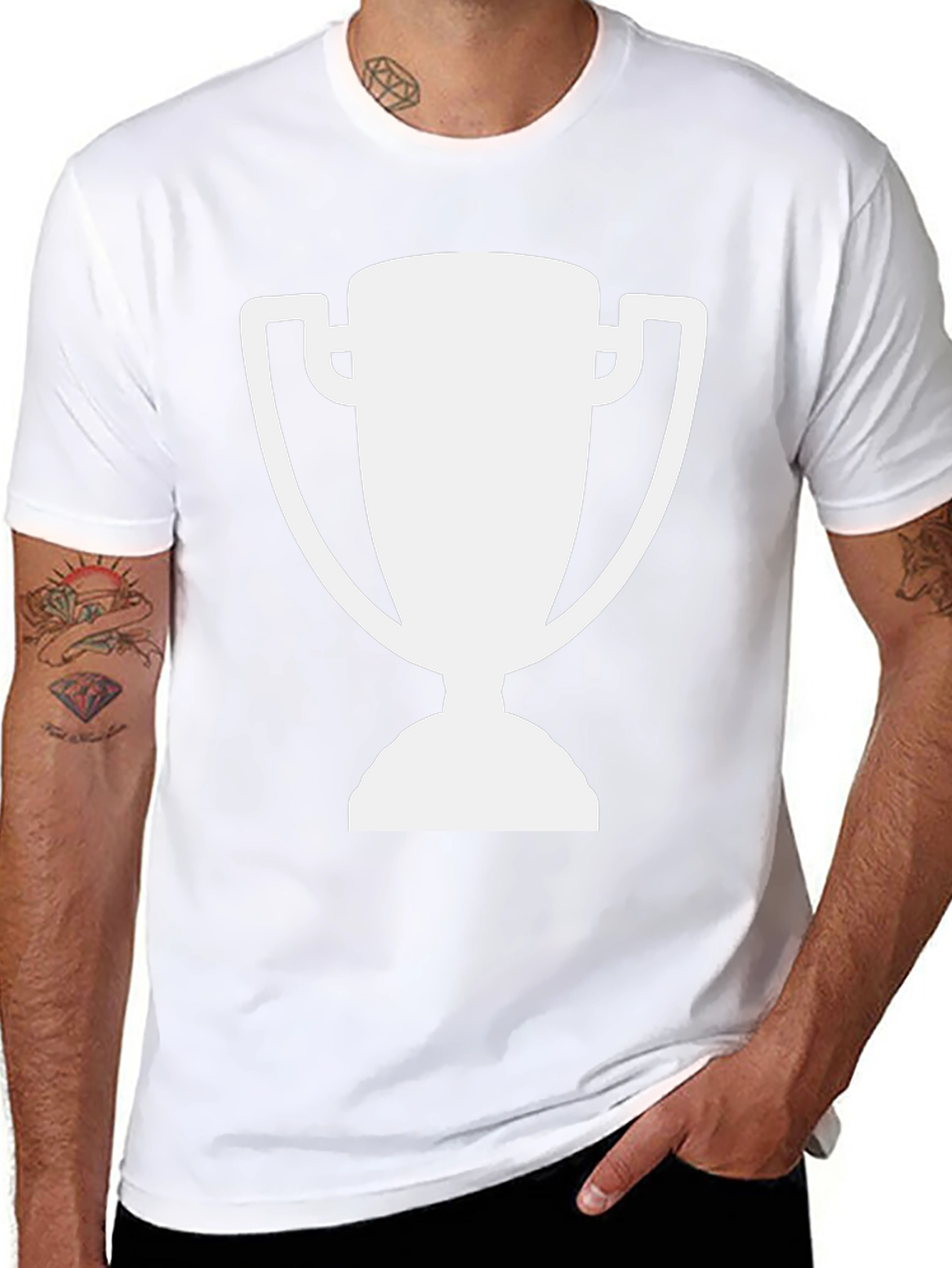Trophy Graphic Tee - Classic Award Winner T-Shirt