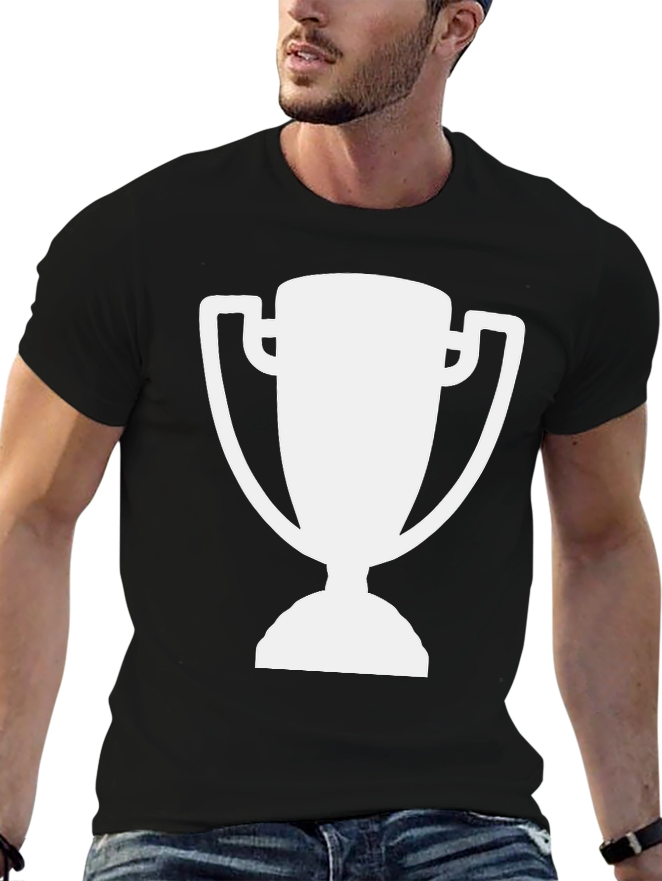Trophy Graphic Tee - Classic Award Winner T-Shirt