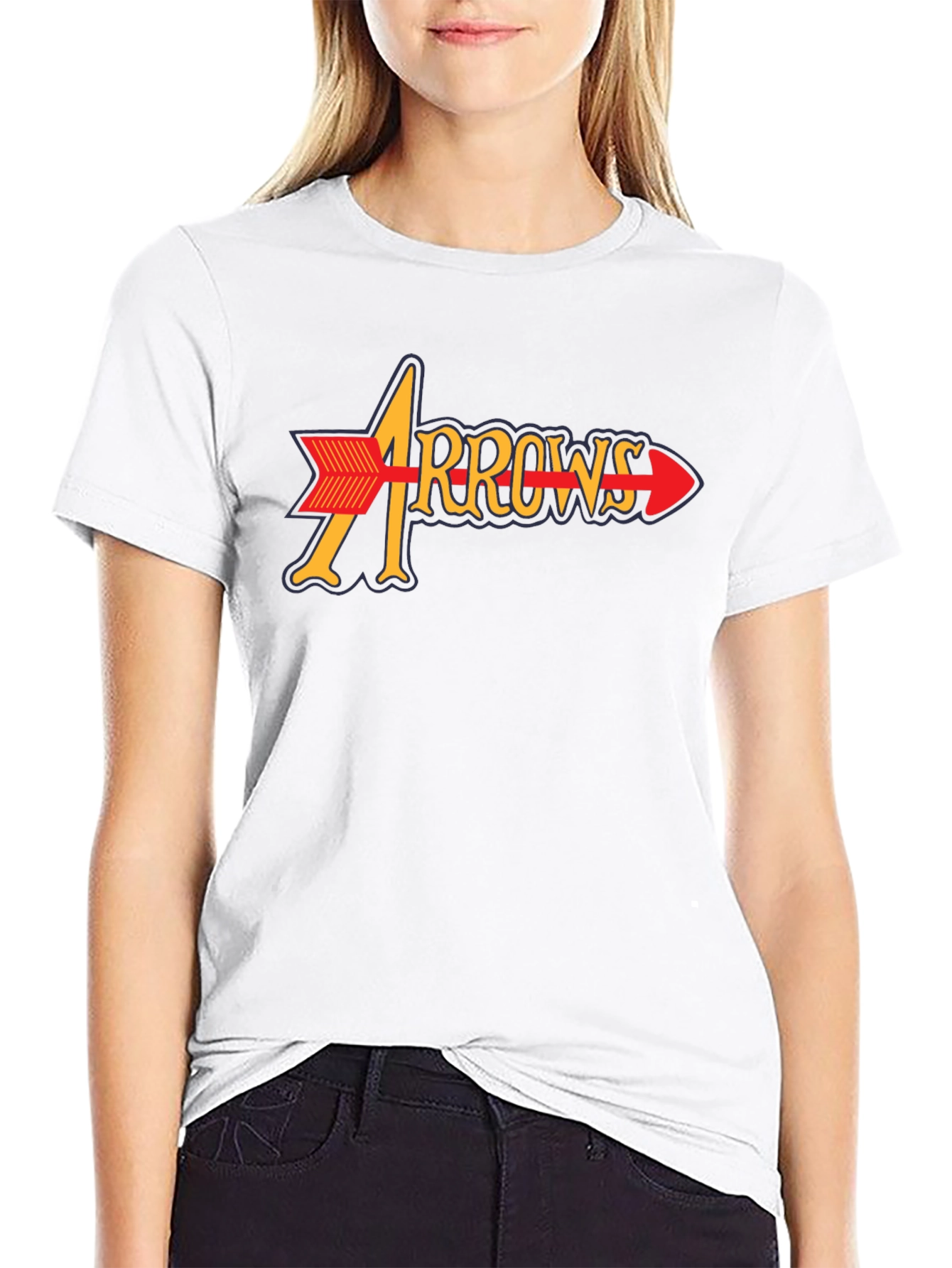 Arrows Graphic Tee - Stylish Cotton Shirt