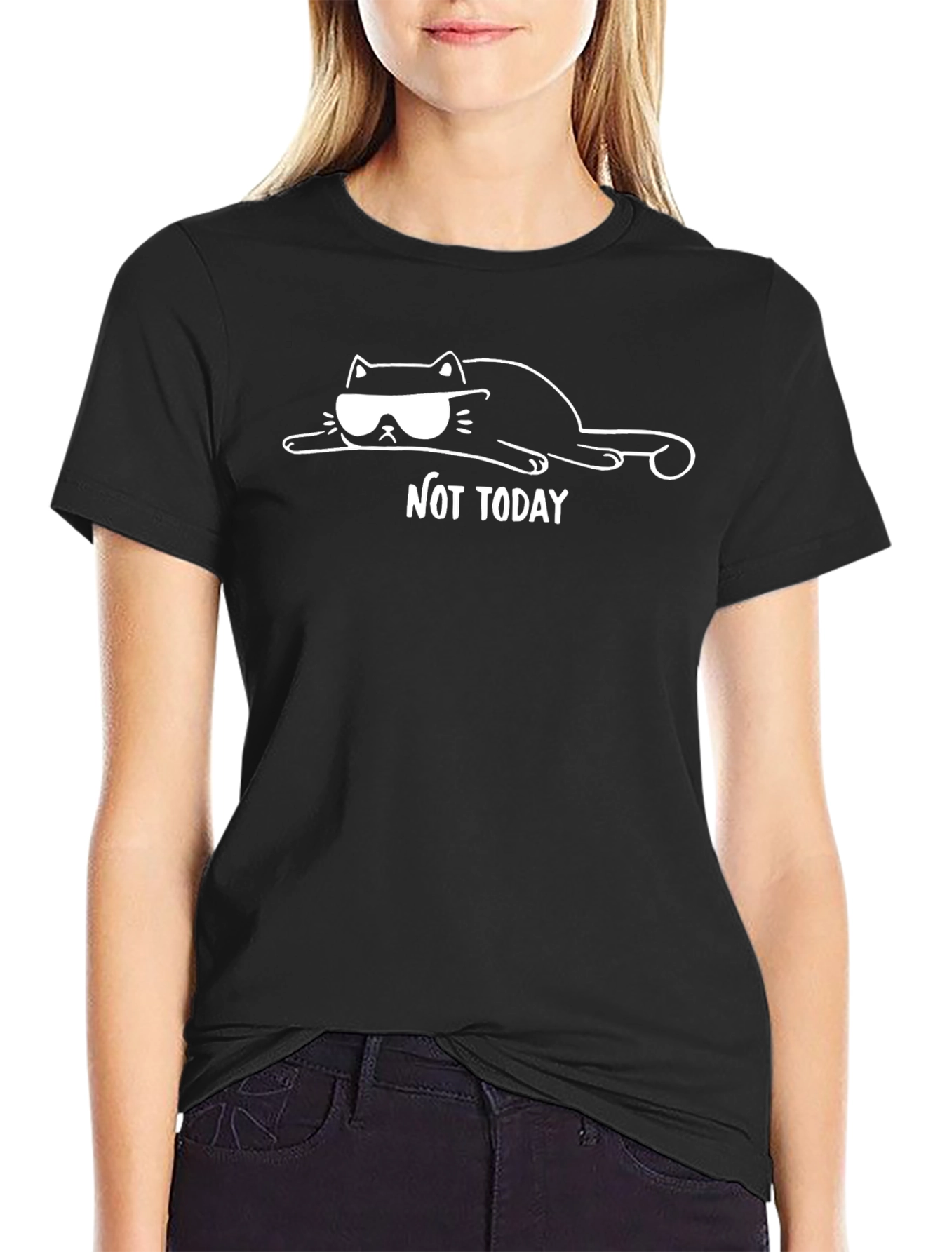Not Today Graphic Tee - Mens Casual Shirt
