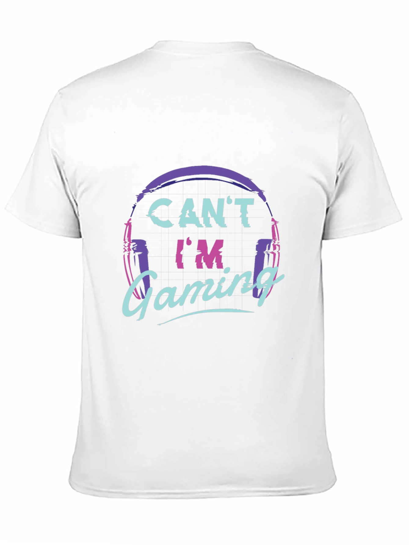 Gamer Headset T-Shirt - Cant Im Gaming Tee