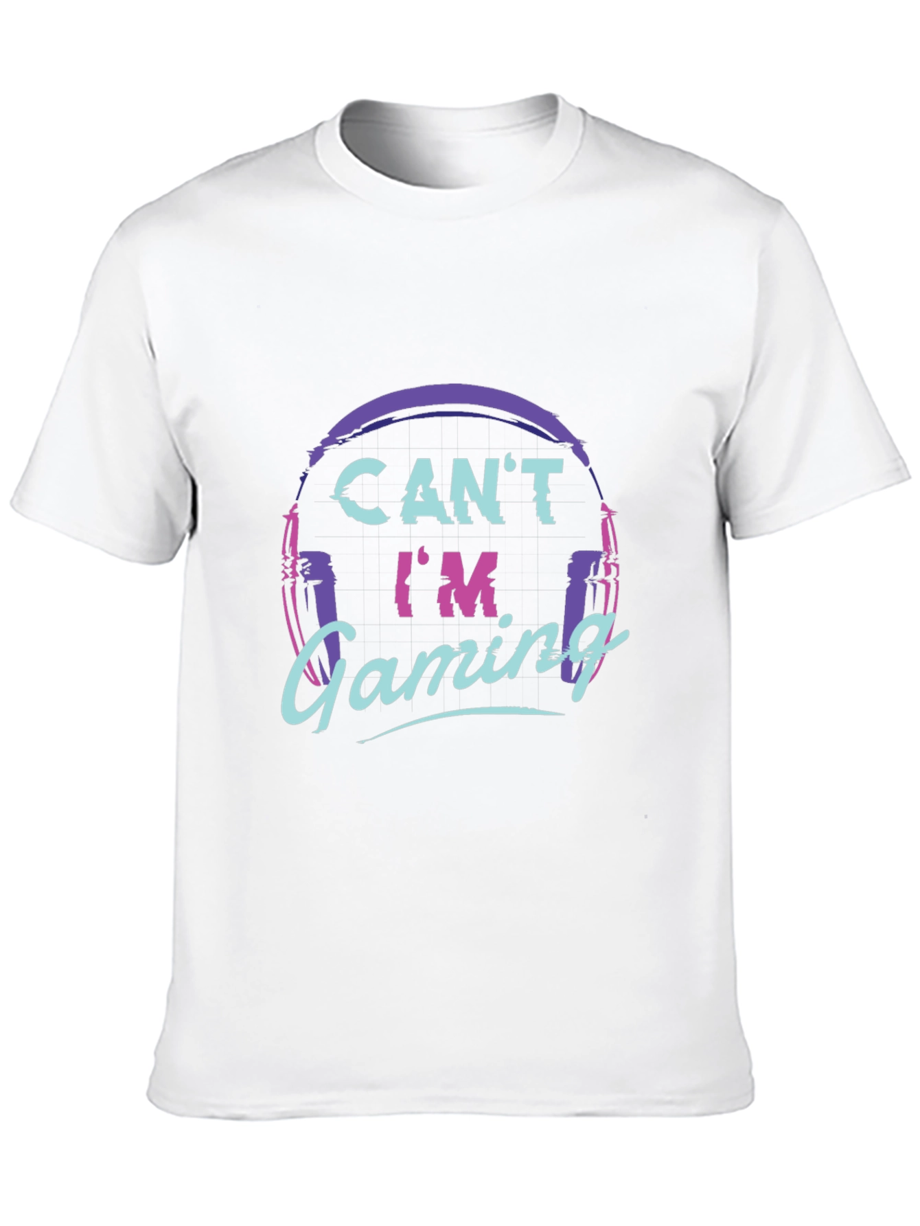 Gamer Headset T-Shirt - Cant Im Gaming Tee