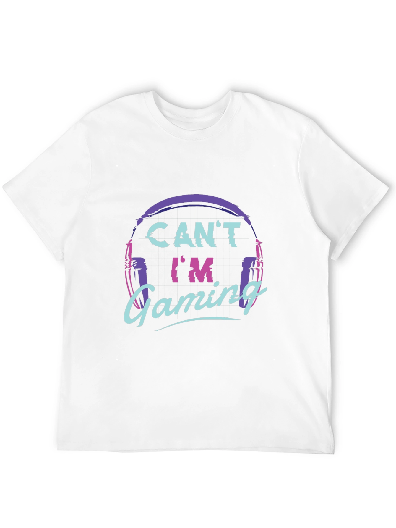 Gamer Headset T-Shirt - Cant Im Gaming Tee