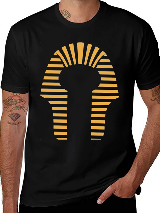 Egyptian Pharaoh T-Shirt - Black Cotton Tee