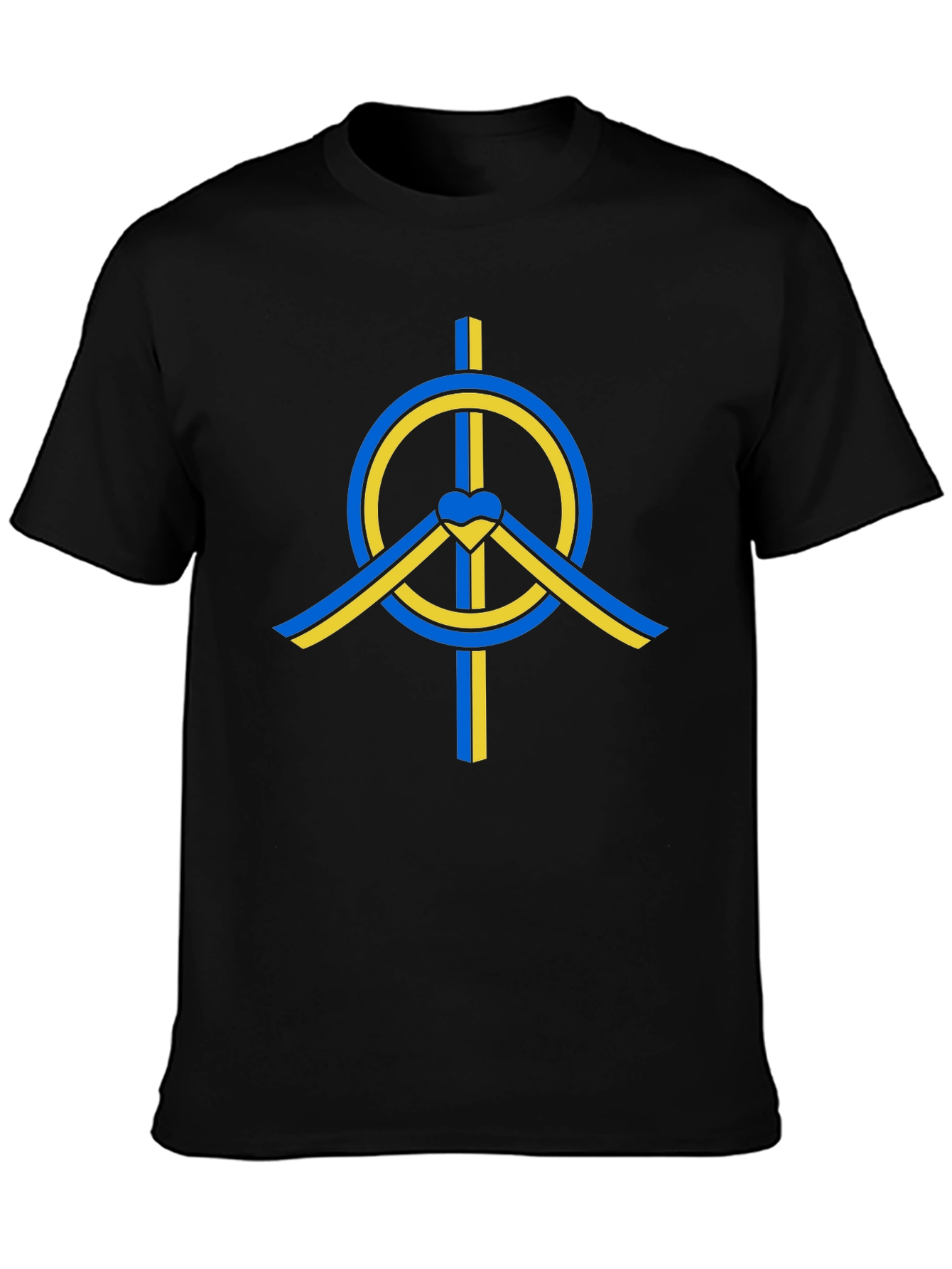 Ukraine Peace Sign T-Shirt