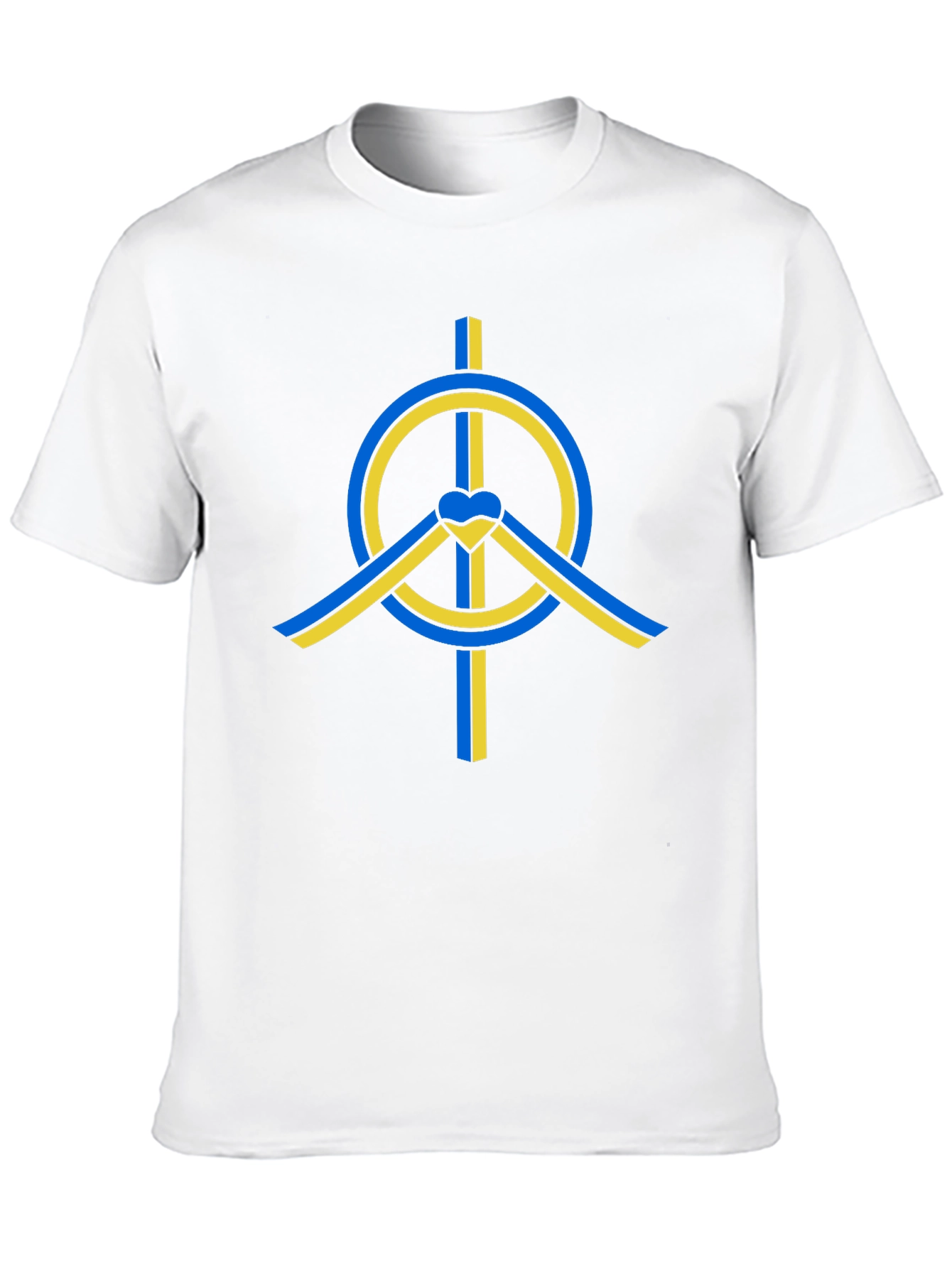 Ukraine Peace Sign T-Shirt