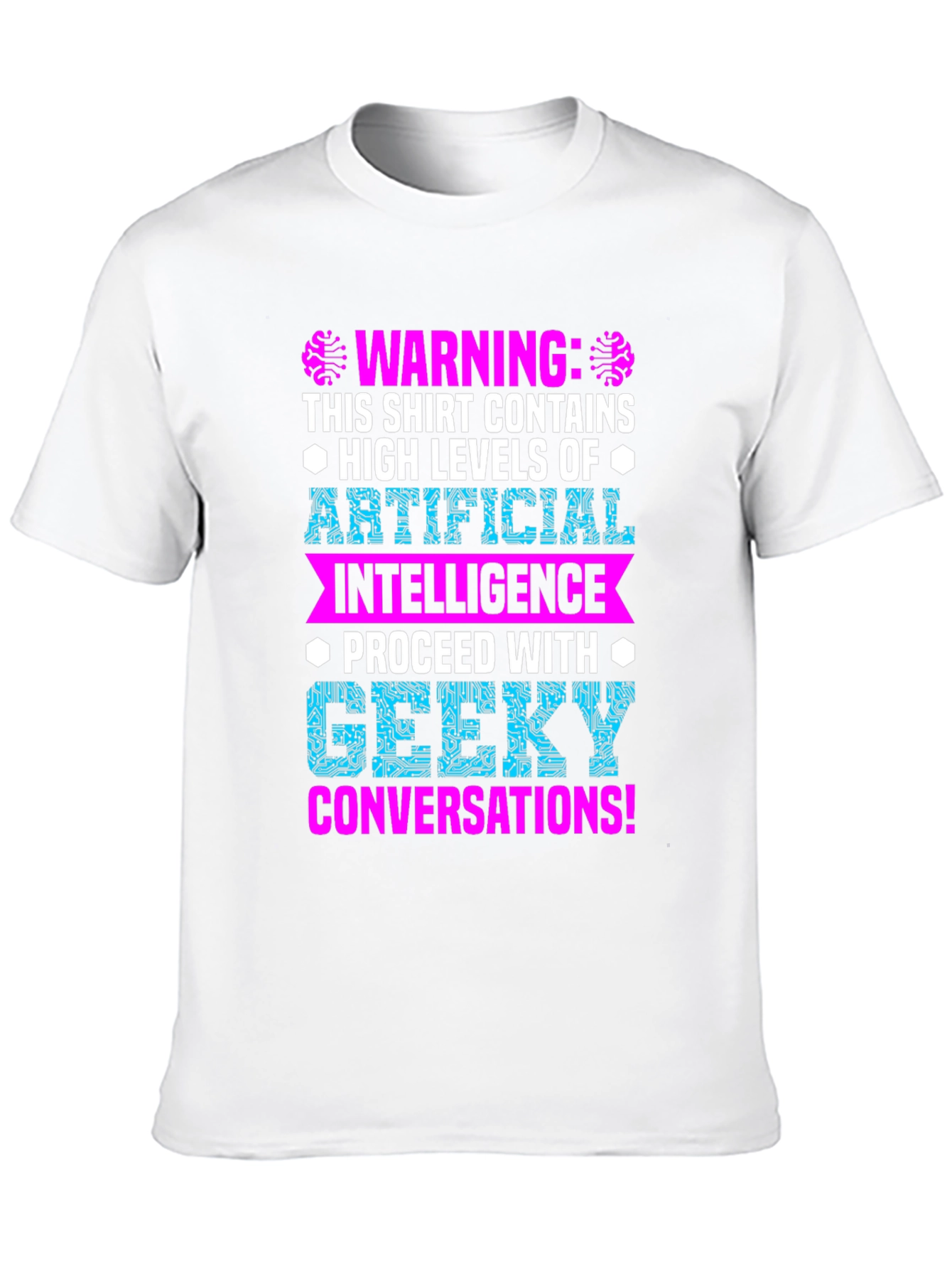 Warning: High Levels of Intelligence T-Shirt